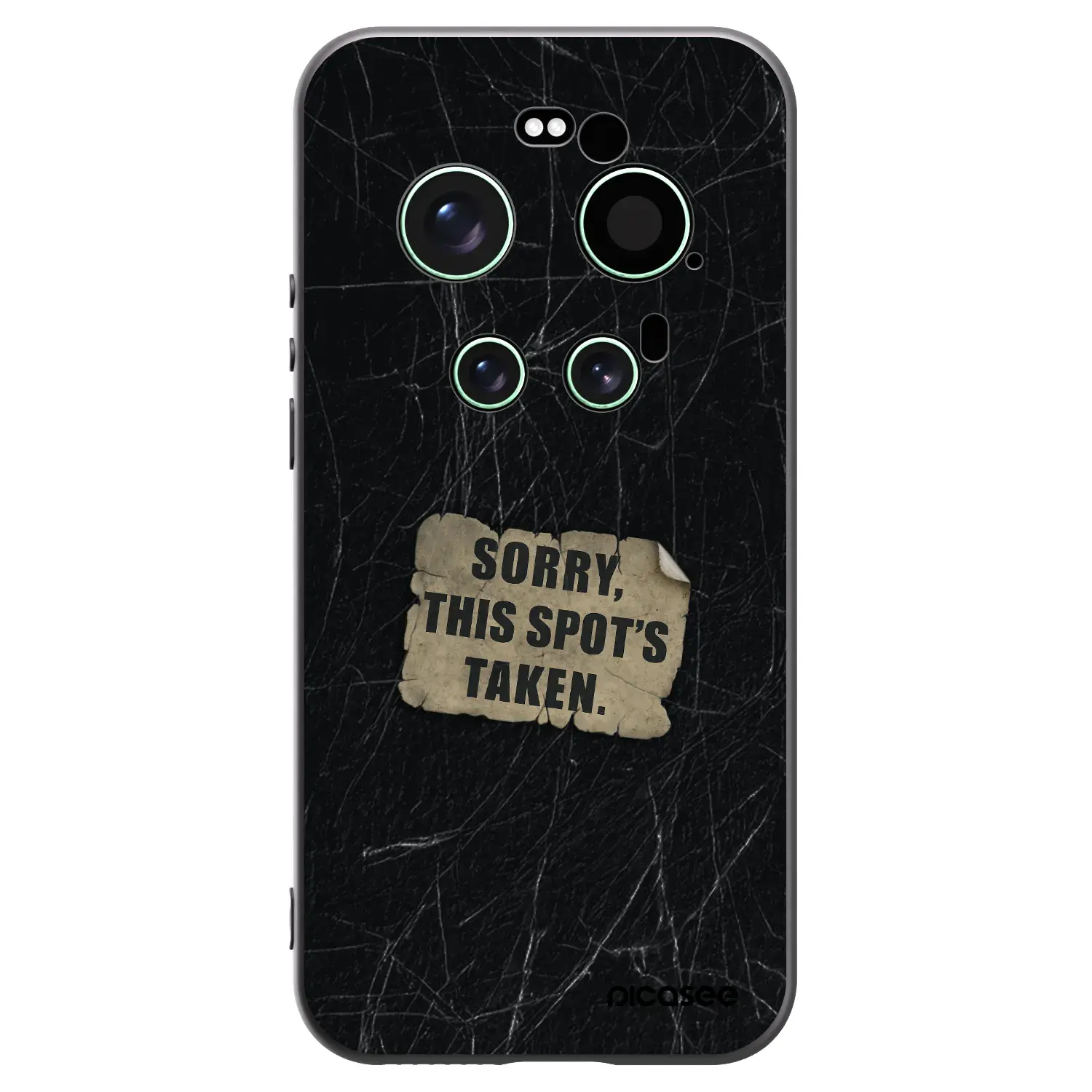 Silikonový černý obal pro Xiaomi 17 Ultra - SORRY
