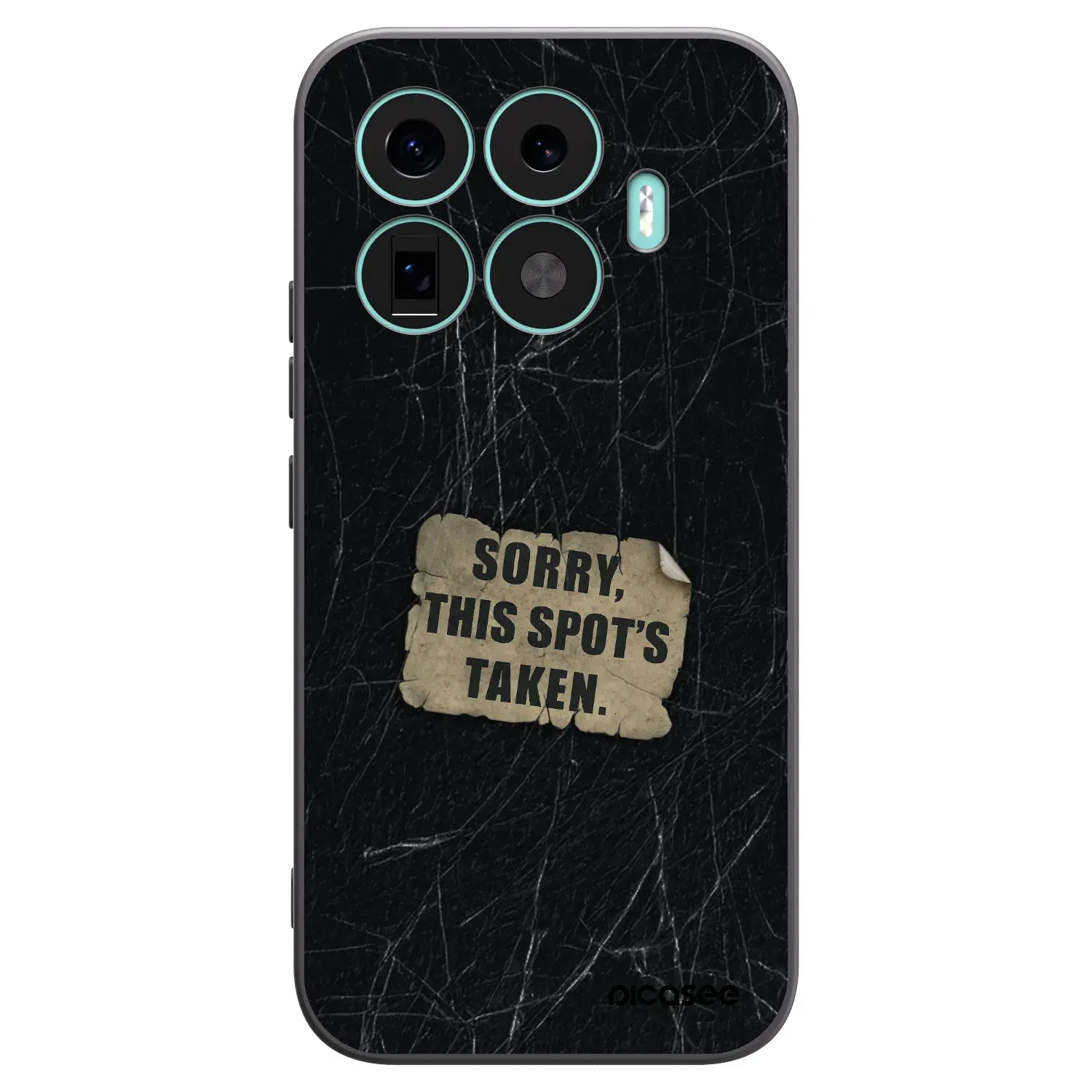 Silikonový černý obal pro Xiaomi 17T - SORRY
