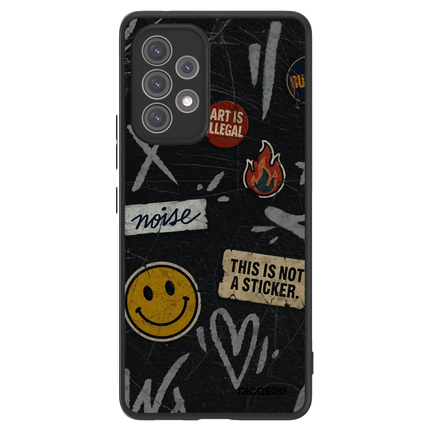 ULTIMATE CASE pro Samsung Galaxy A52s 5G A528B - STICKERS x TAGS