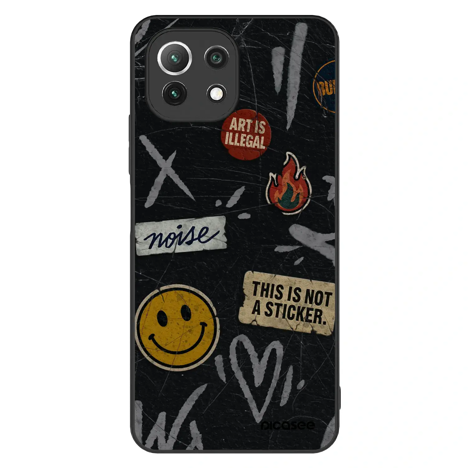 ULTIMATE CASE pro Xiaomi 11 Lite 5G NE - STICKERS x TAGS