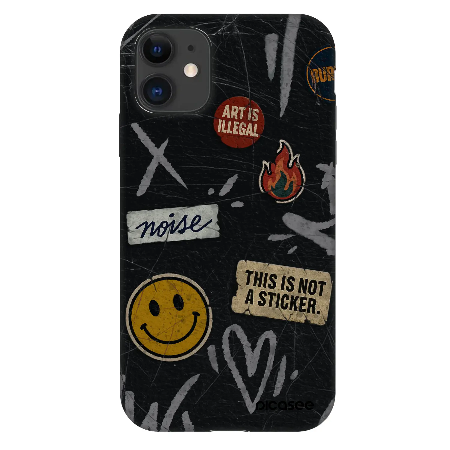Fashion Case pro Apple iPhone 11 - STICKERS x TAGS