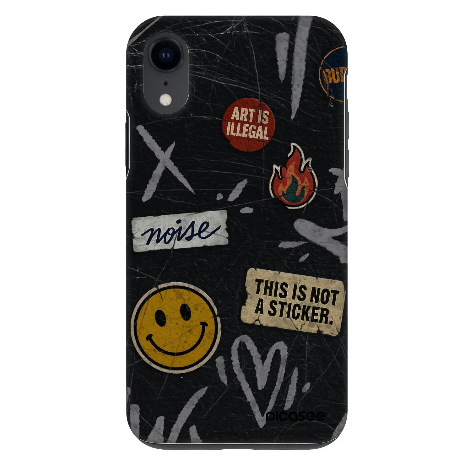 Fashion Case pro Apple iPhone XR - STICKERS x TAGS