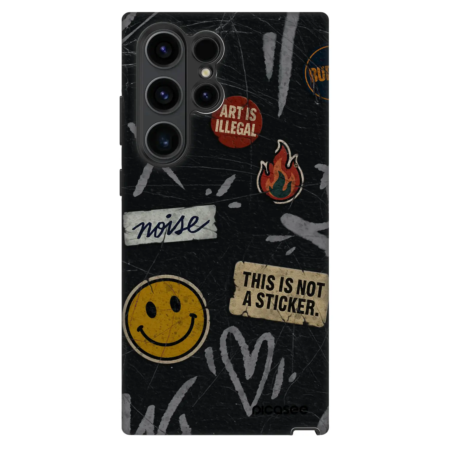 Fashion Case pro Samsung Galaxy S23 Ultra 5G - STICKERS x TAGS