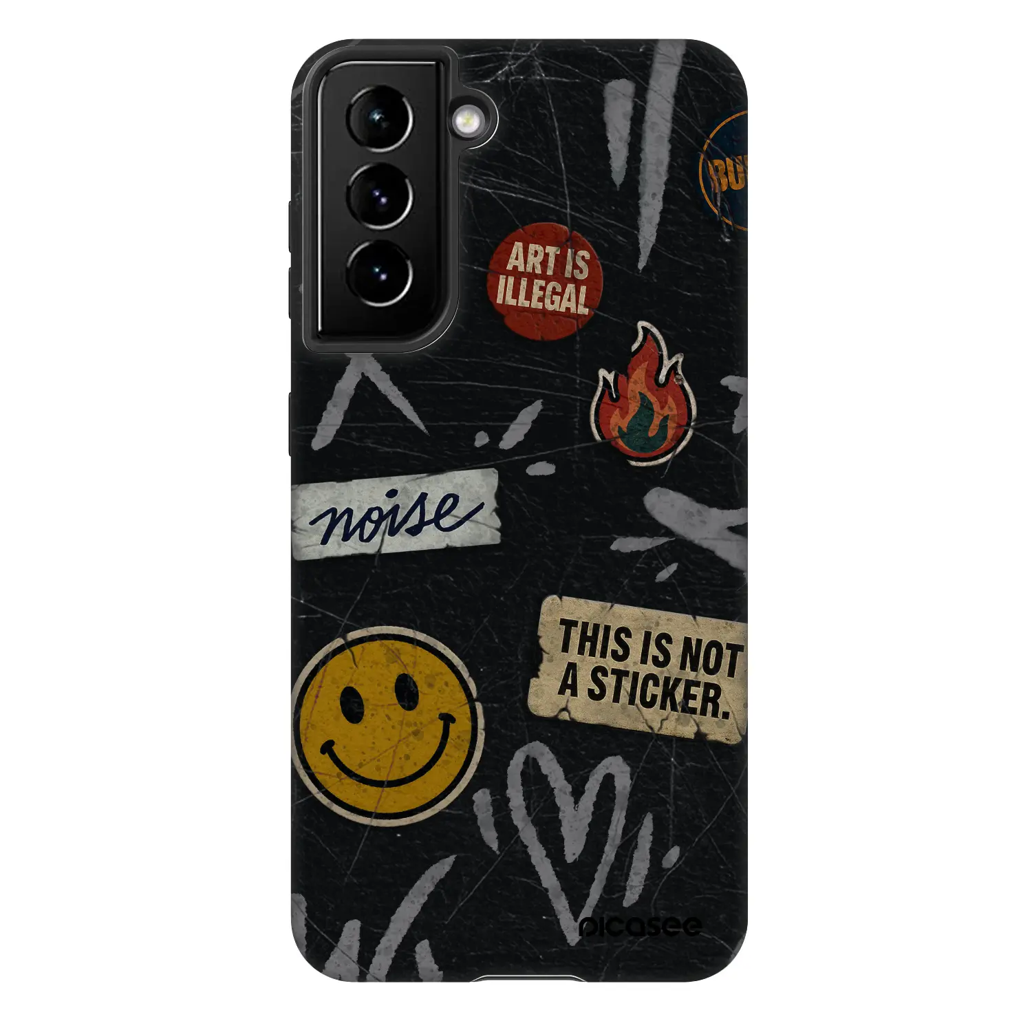 Fashion Case pro Samsung Galaxy S22 5G - STICKERS x TAGS