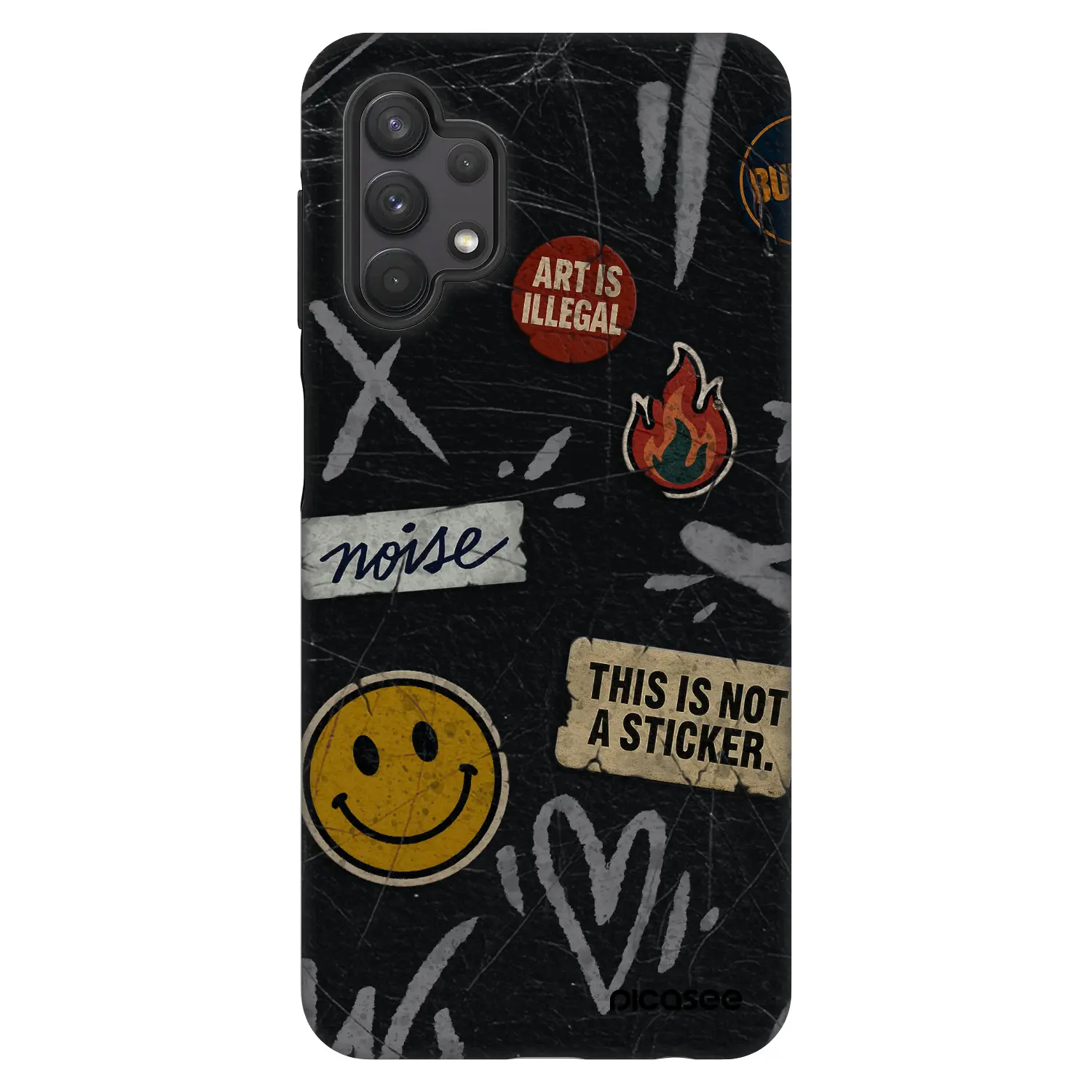 Fashion Case pro Samsung Galaxy A32 5G A326B - STICKERS x TAGS