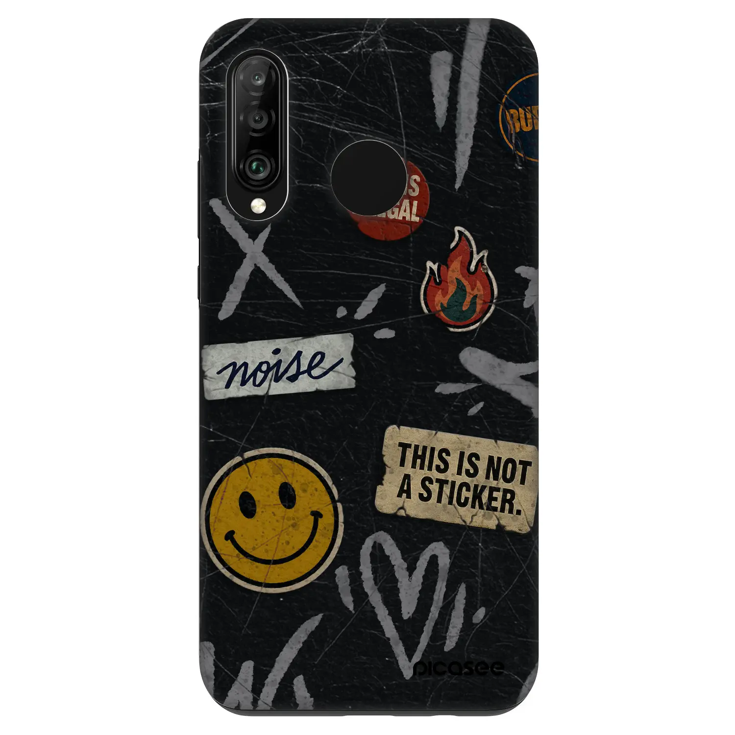Fashion Case pro Huawei P30 Lite - STICKERS x TAGS