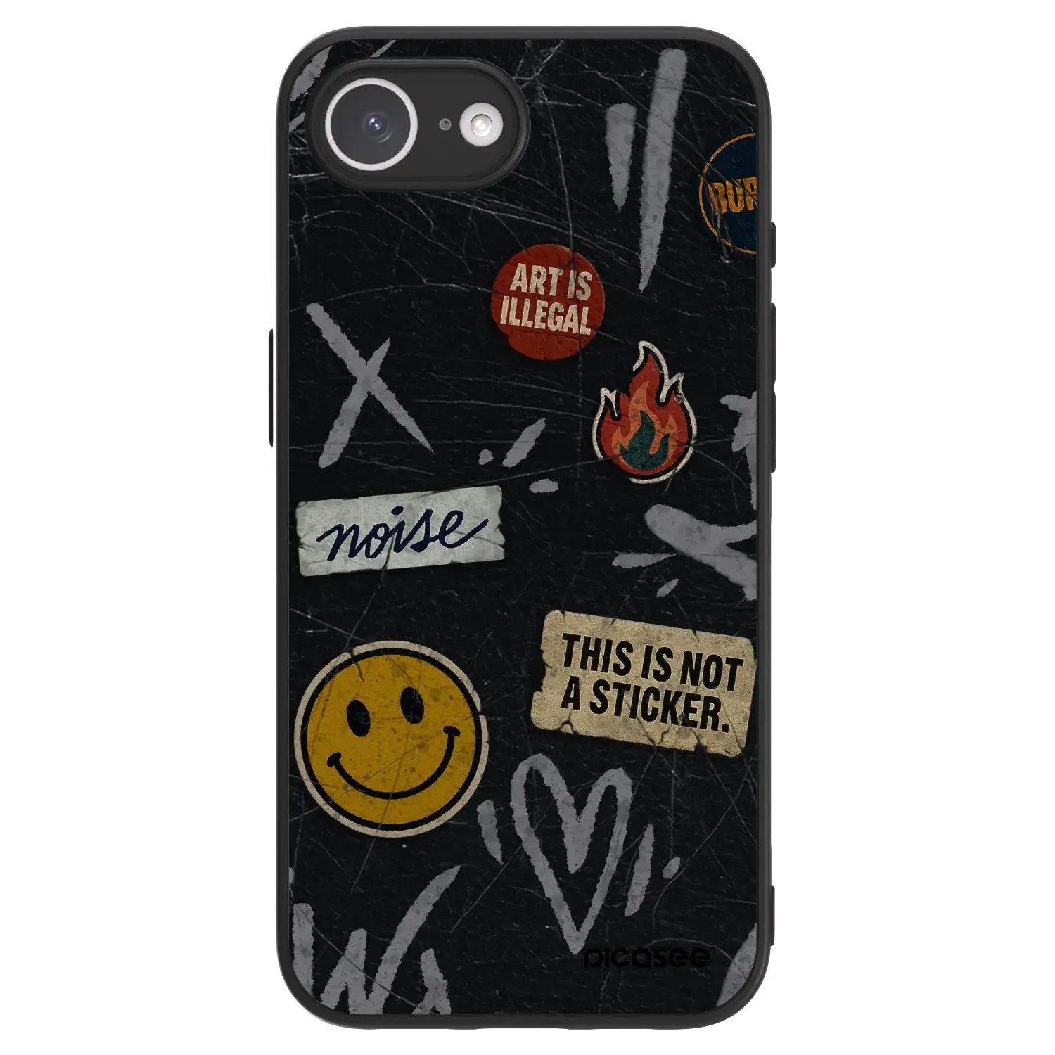 ULTIMATE CASE pro Apple iPhone 17e - STICKERS x TAGS