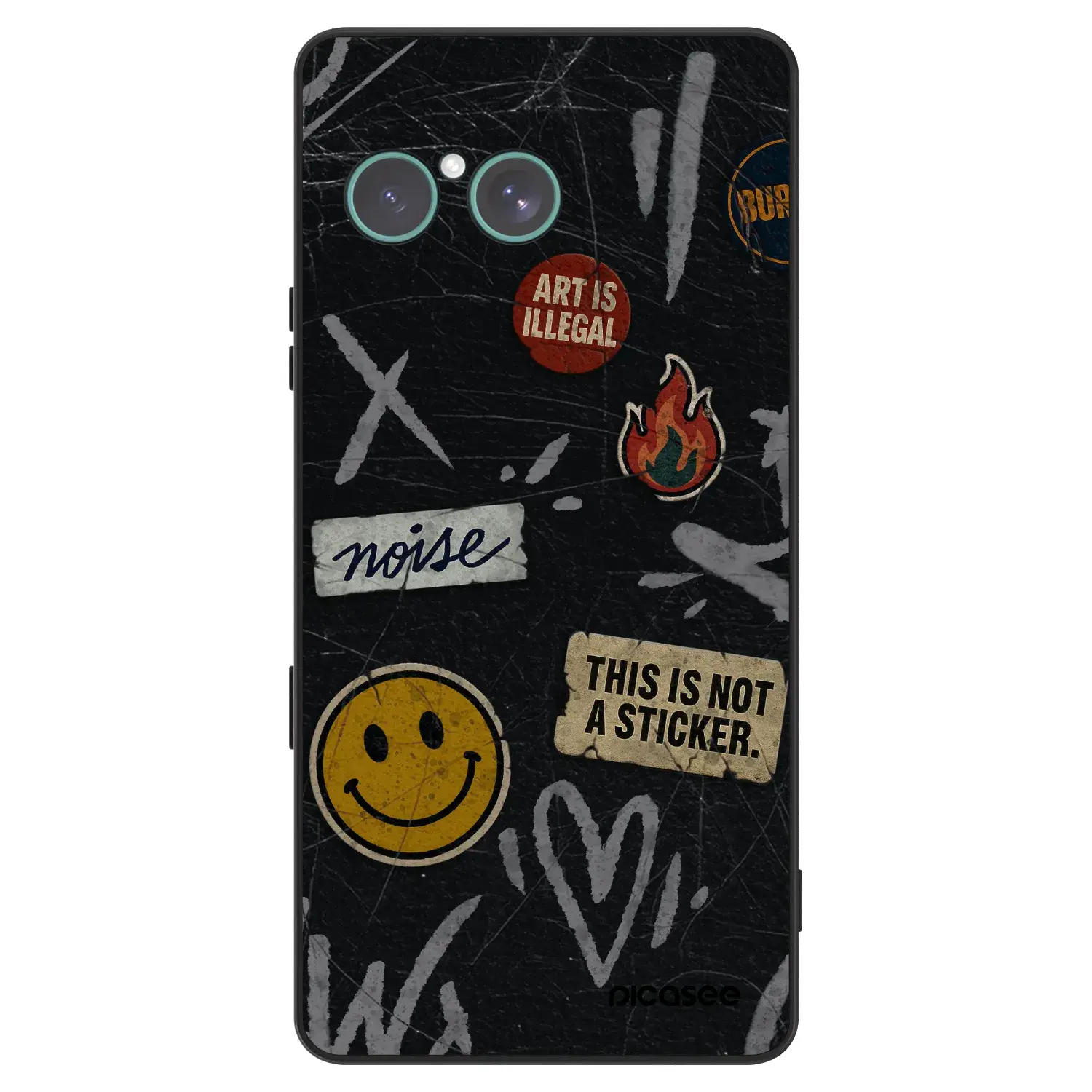 ULTIMATE CASE pro Sony Xperia 10 VII - STICKERS x TAGS