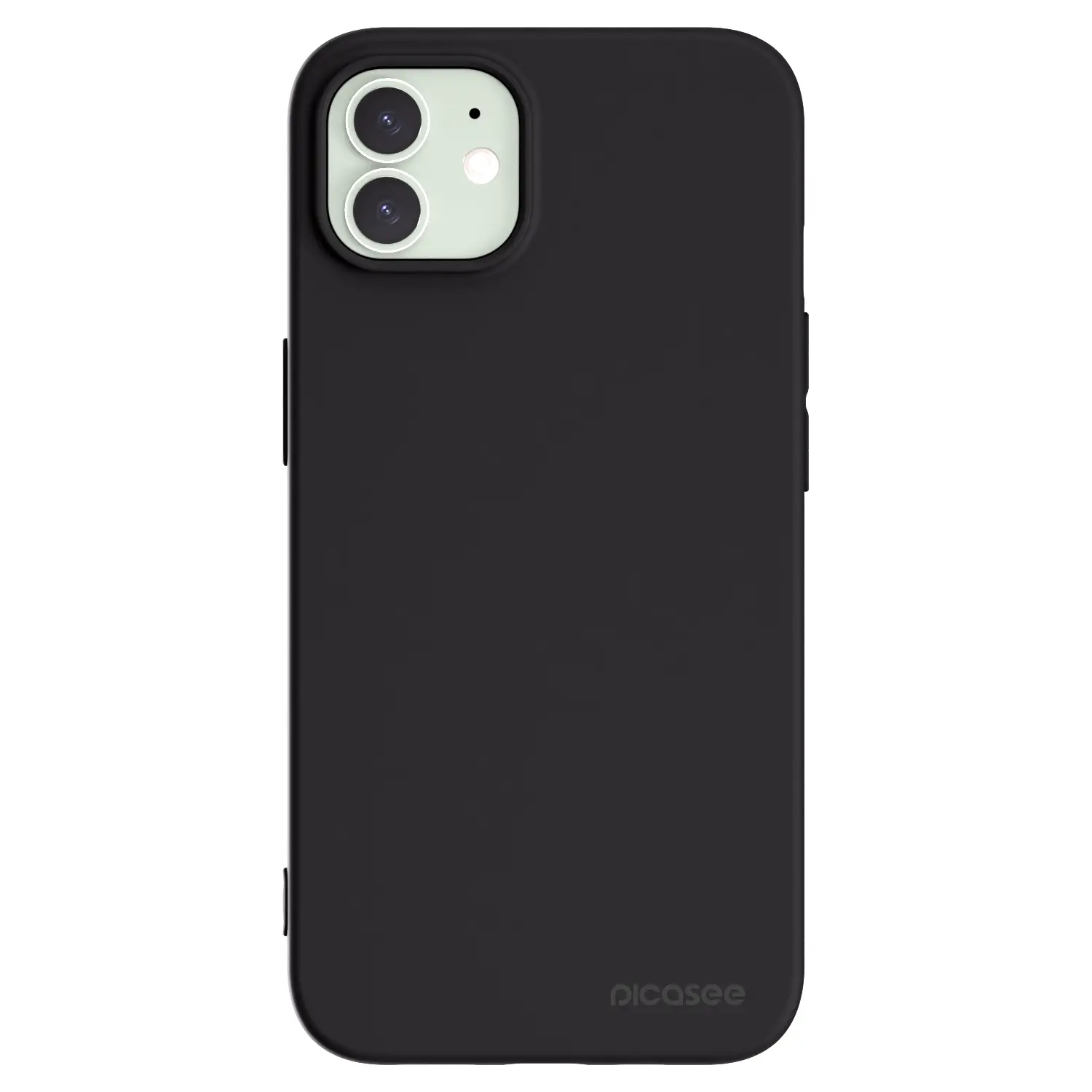 Silikonový černý obal pro Apple iPhone 12 Pro - Clear