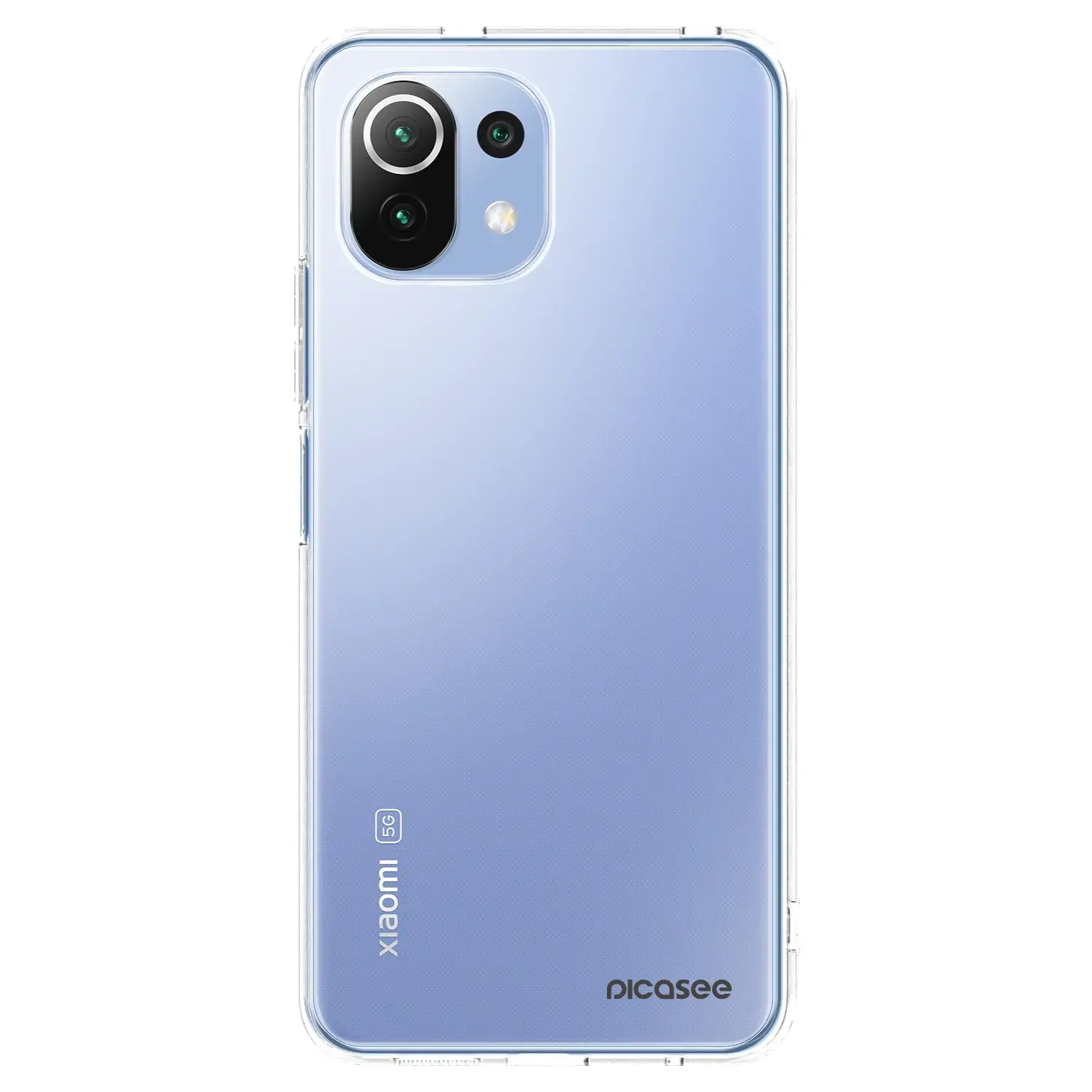 Silikonový průhledný obal pro Xiaomi 11 Lite 5G NE - Clear