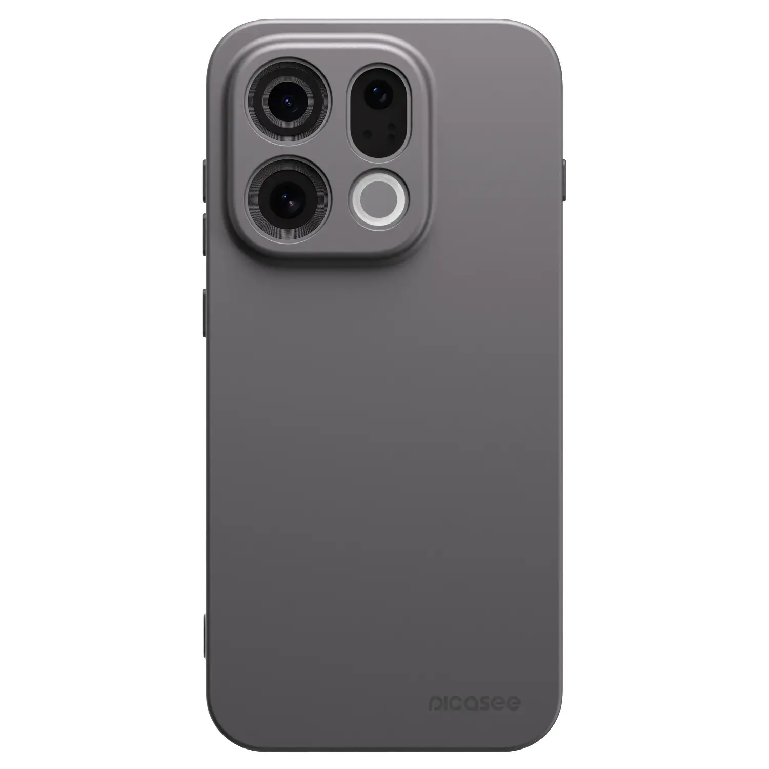 Silikonový černý obal pro OPPO Find X9 - Clear