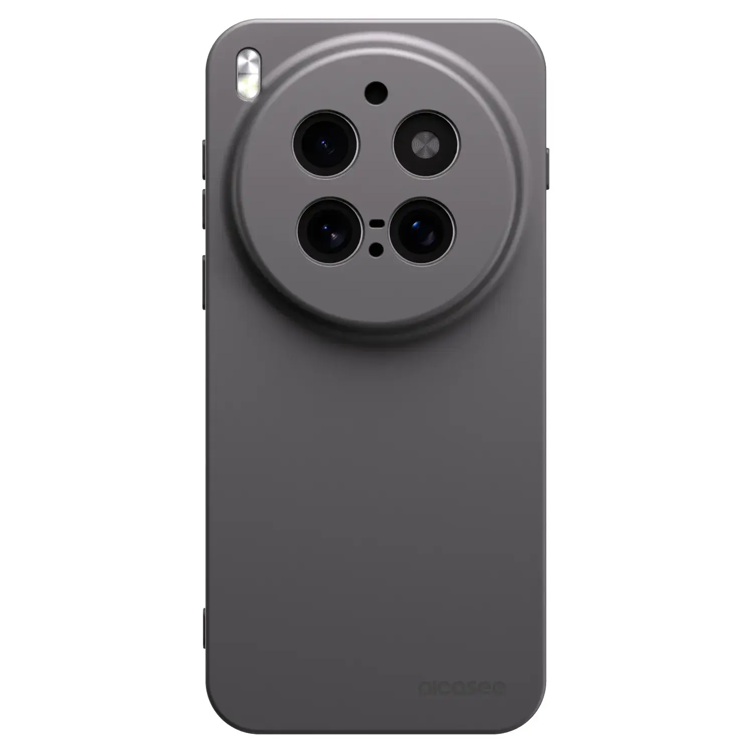 Silikonový černý obal pro Vivo X300 Pro - Clear