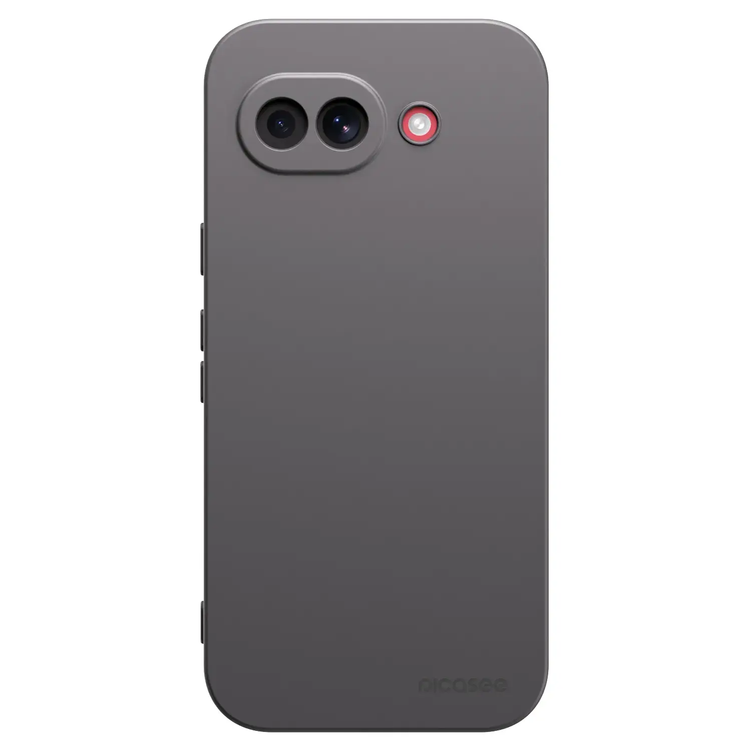 Silikonový černý obal pro Google Pixel 10a - Clear