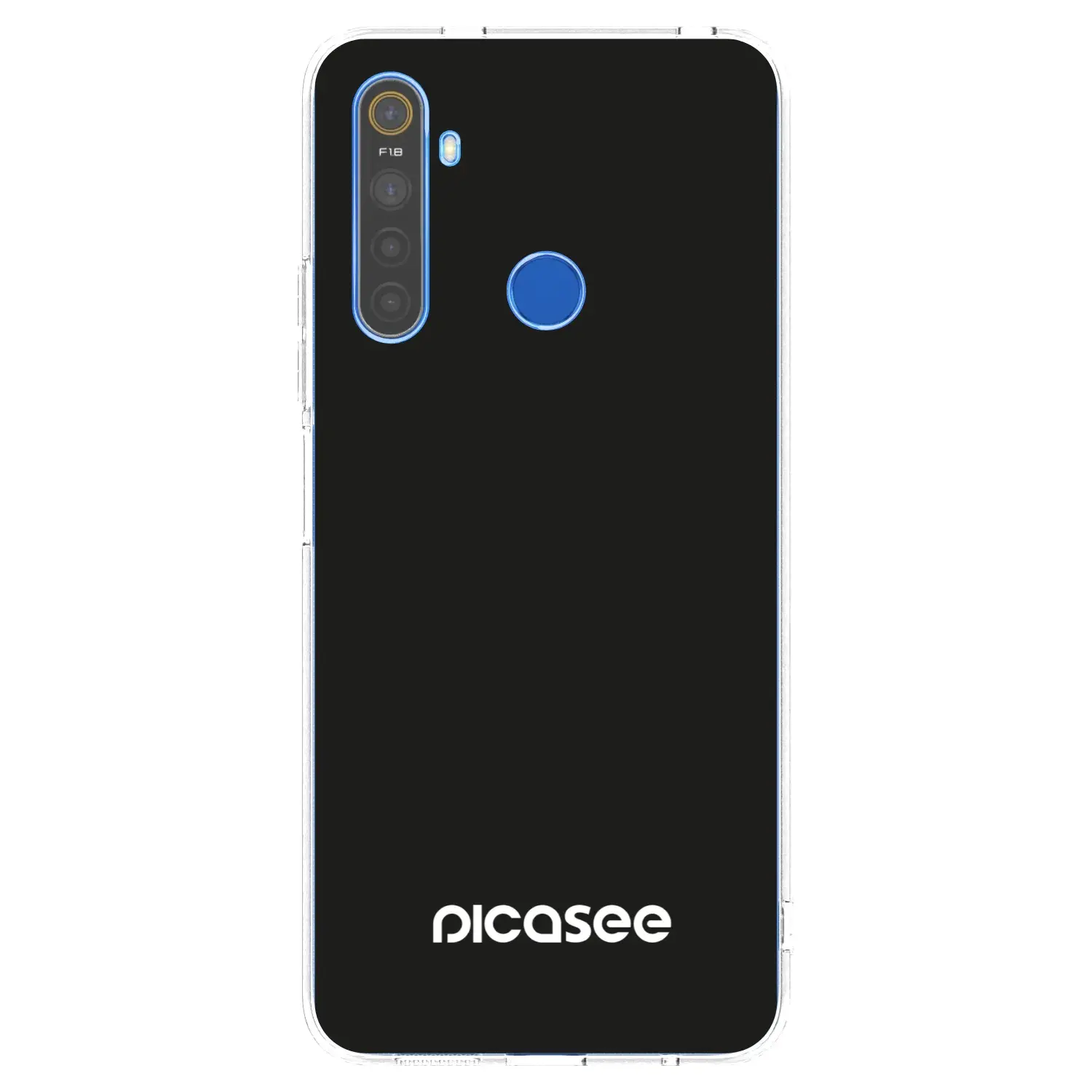 Silikonový průhledný obal pro Realme 5 - Picasee