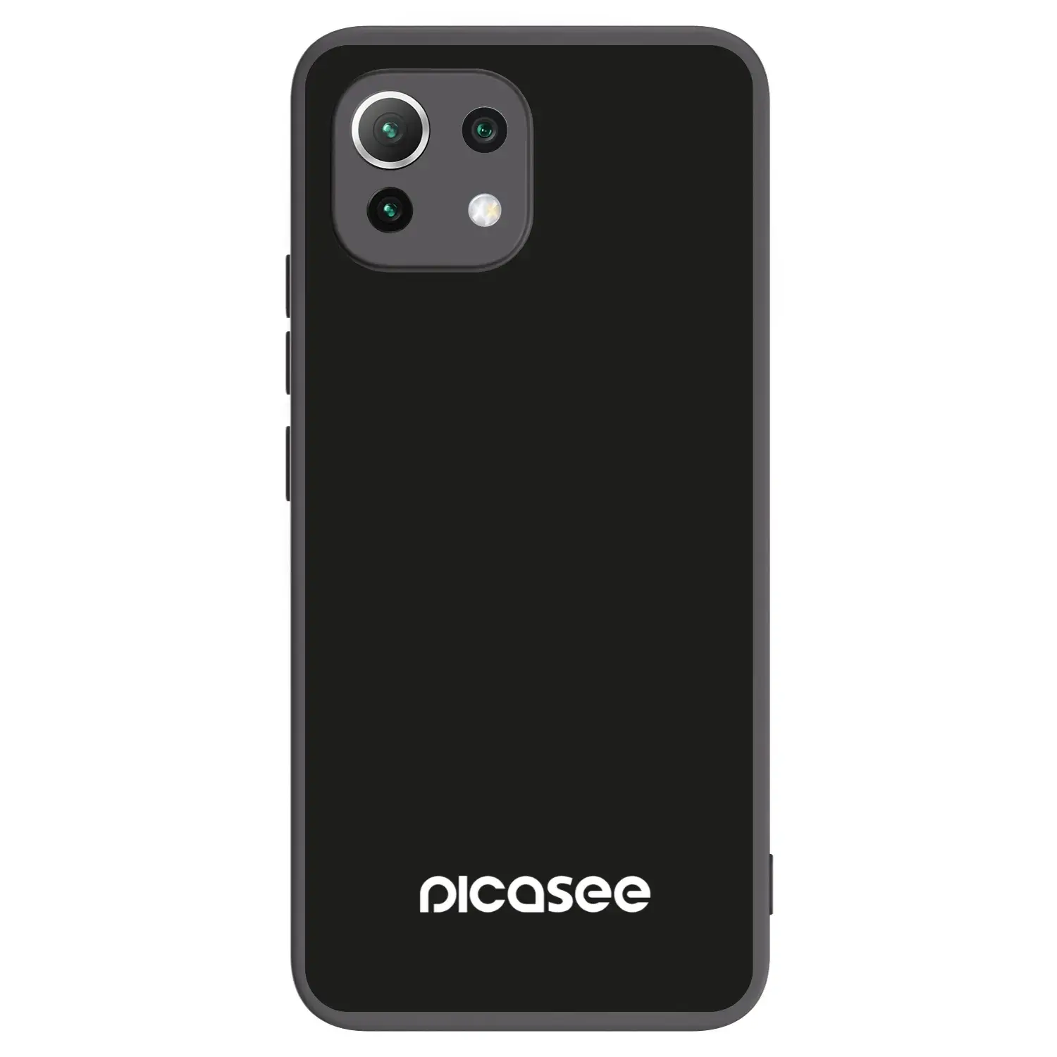 Silikonový černý obal pro Xiaomi 11 Lite 5G NE - Picasee