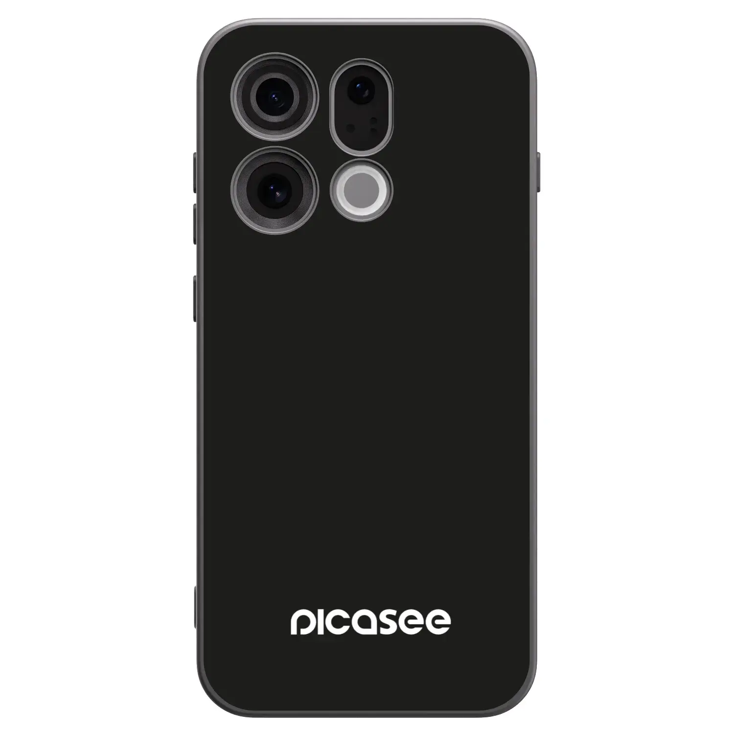 Silikonový černý obal pro OPPO Find X9 - Picasee