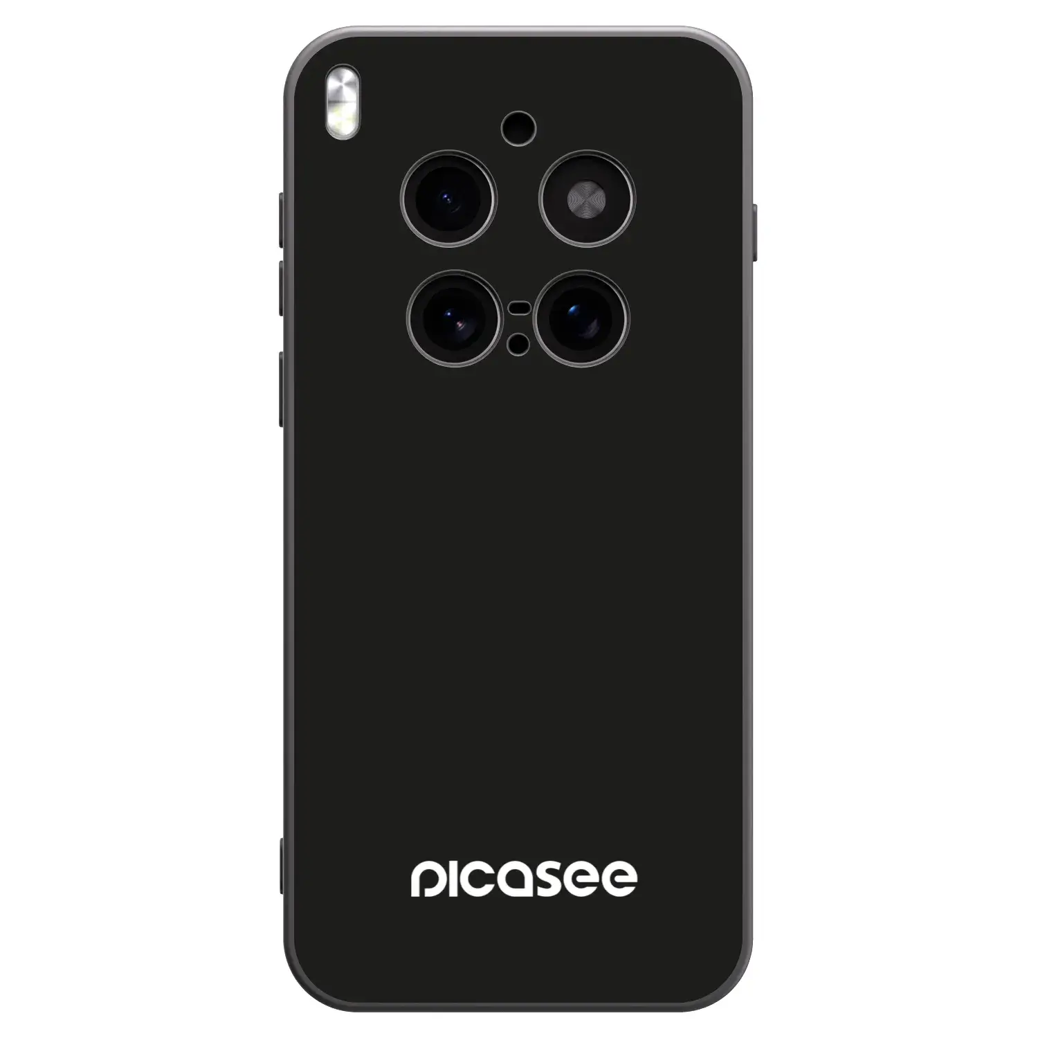 Silikonový černý obal pro Vivo X300 Pro - Picasee