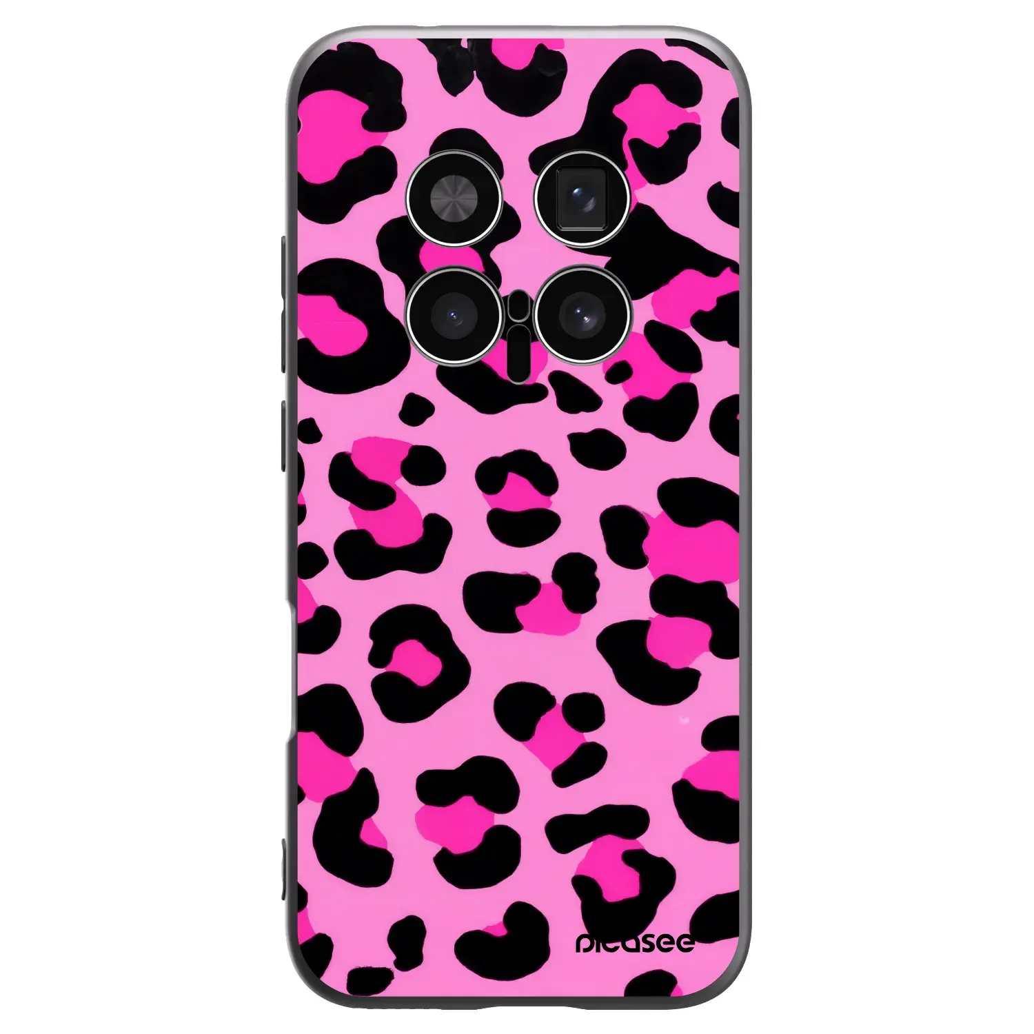 Silikonový černý obal pro Honor Magic8 Pro 5G - Pink Tiger