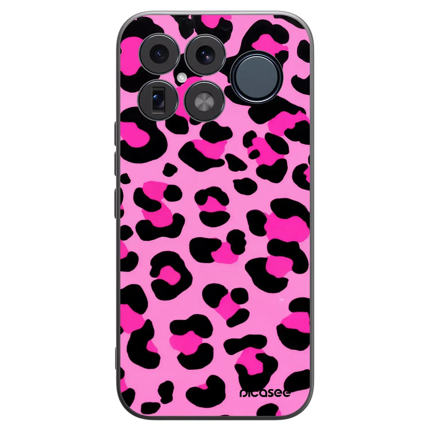 Silikonový černý obal pro Xiaomi Poco F8 Ultra - Pink Tiger