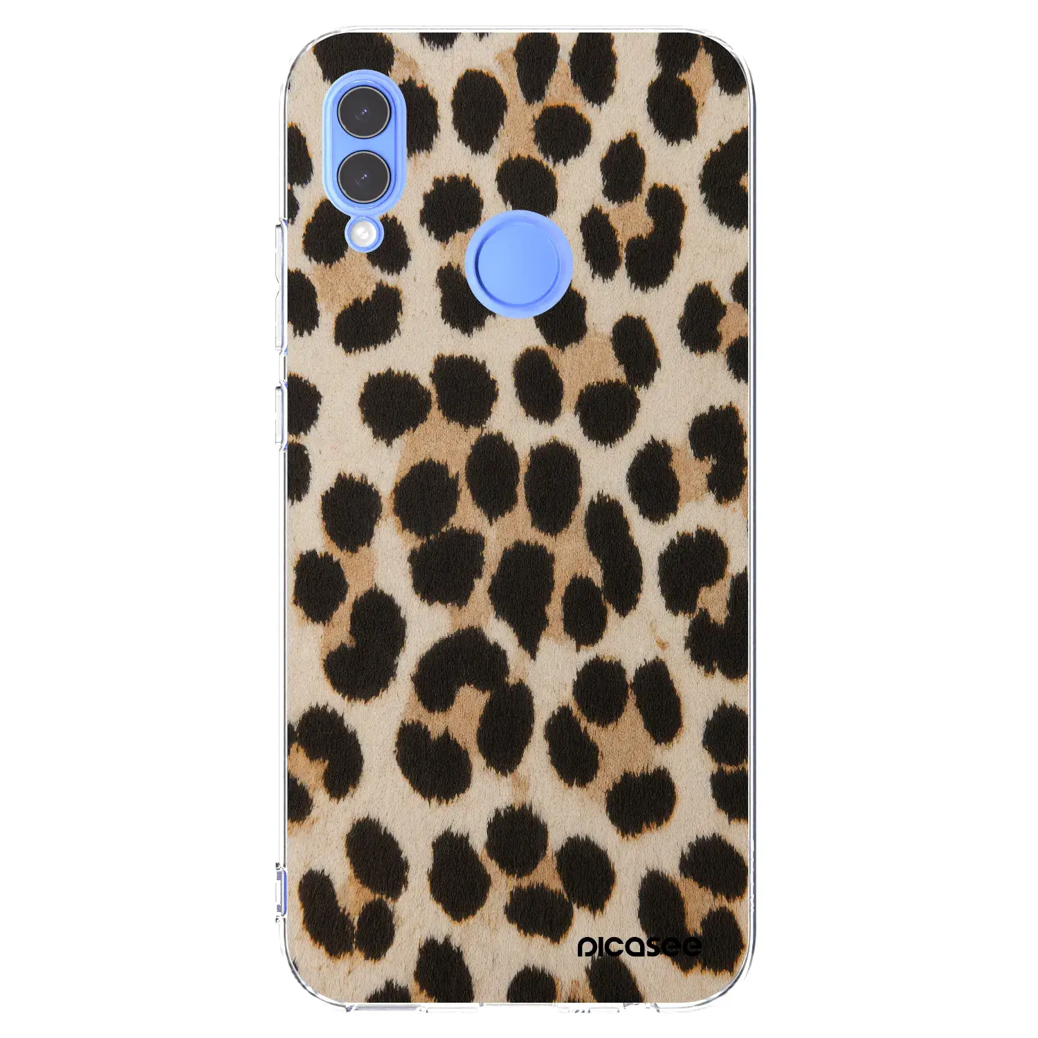 Silikonový průhledný obal pro Honor 10 Lite - Brown Tiger