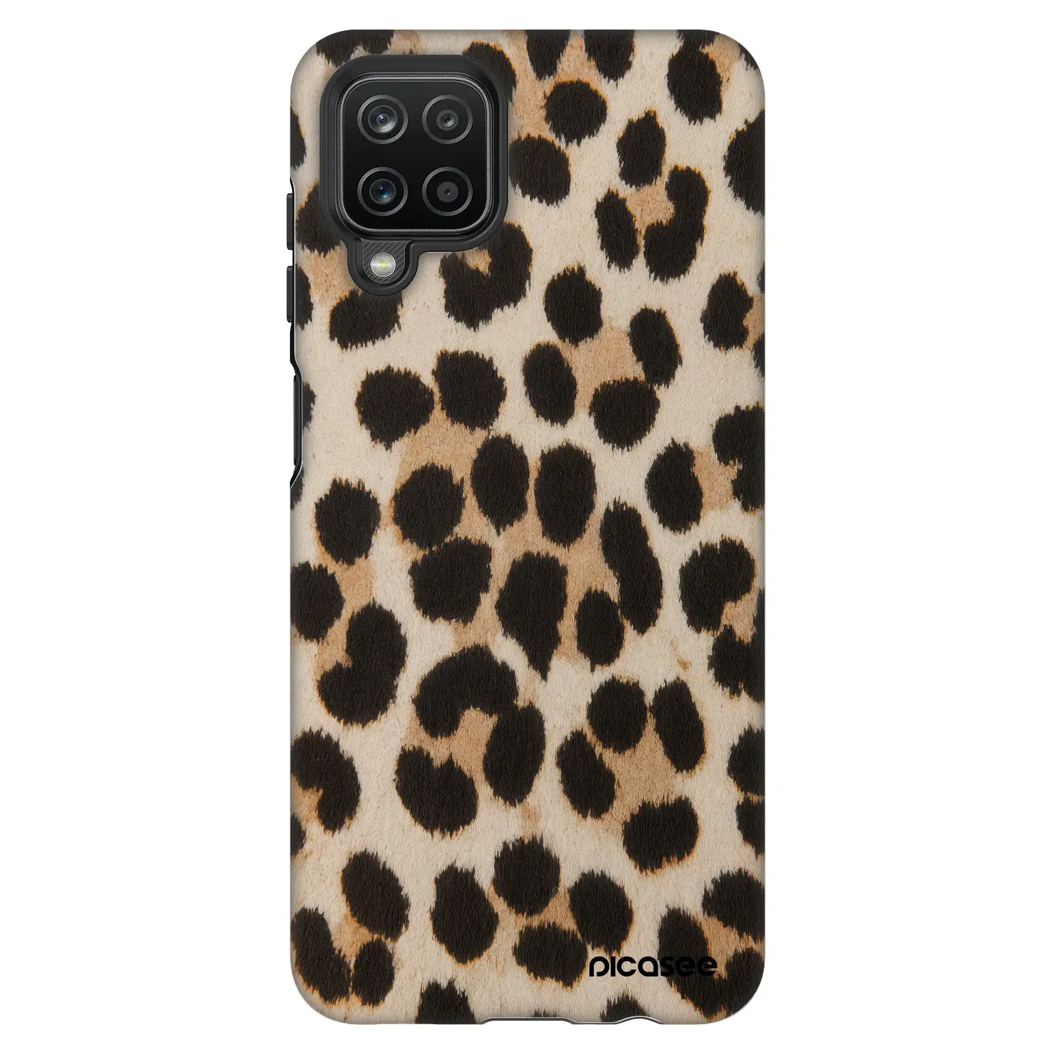 Fashion Case pro Samsung Galaxy A12 A125F - Brown Tiger
