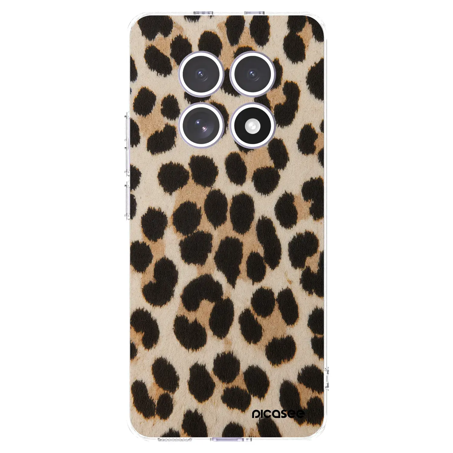 Silikonový průhledný obal pro Xiaomi Redmi Note 15 4G - Brown Tiger