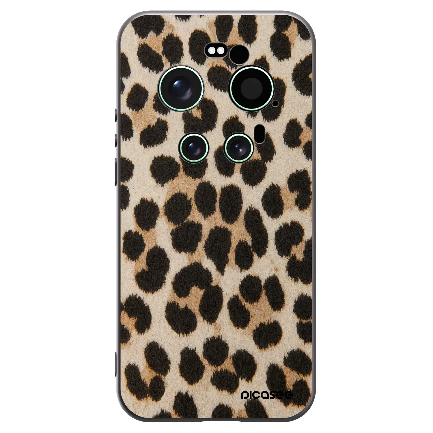 Silikonový černý obal pro Xiaomi 17 Ultra - Brown Tiger