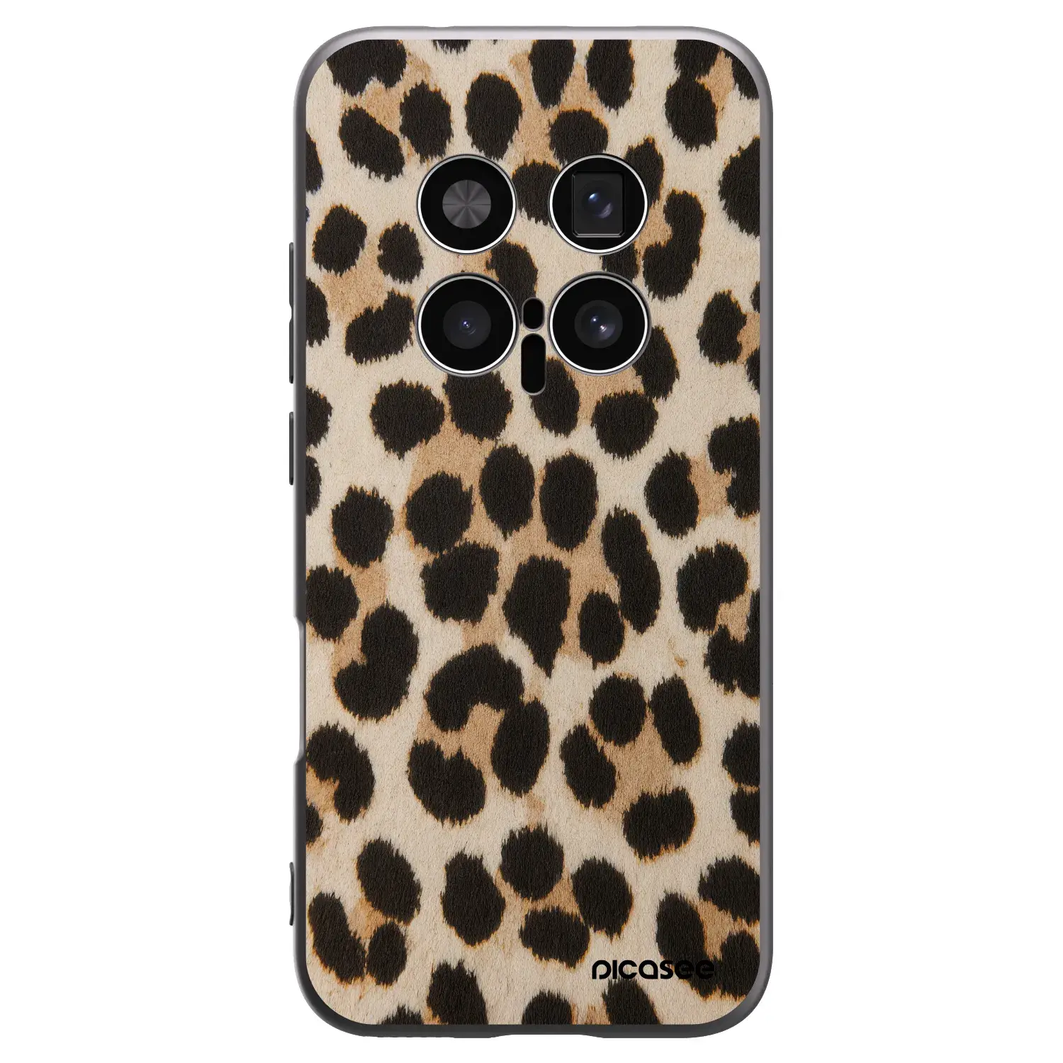 Silikonový černý obal pro Honor Magic8 Pro 5G - Brown Tiger
