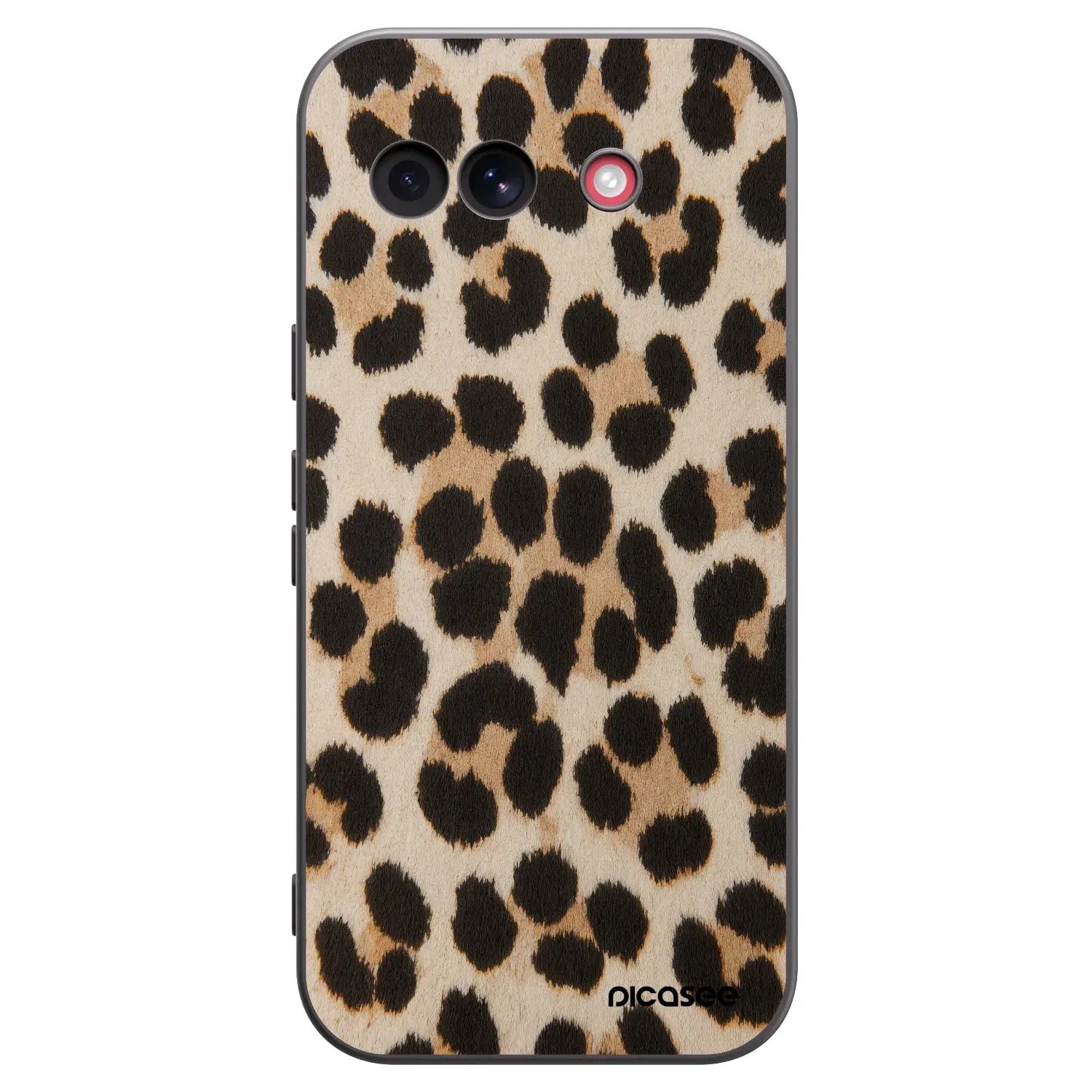 Silikonový černý obal pro Google Pixel 10a - Brown Tiger