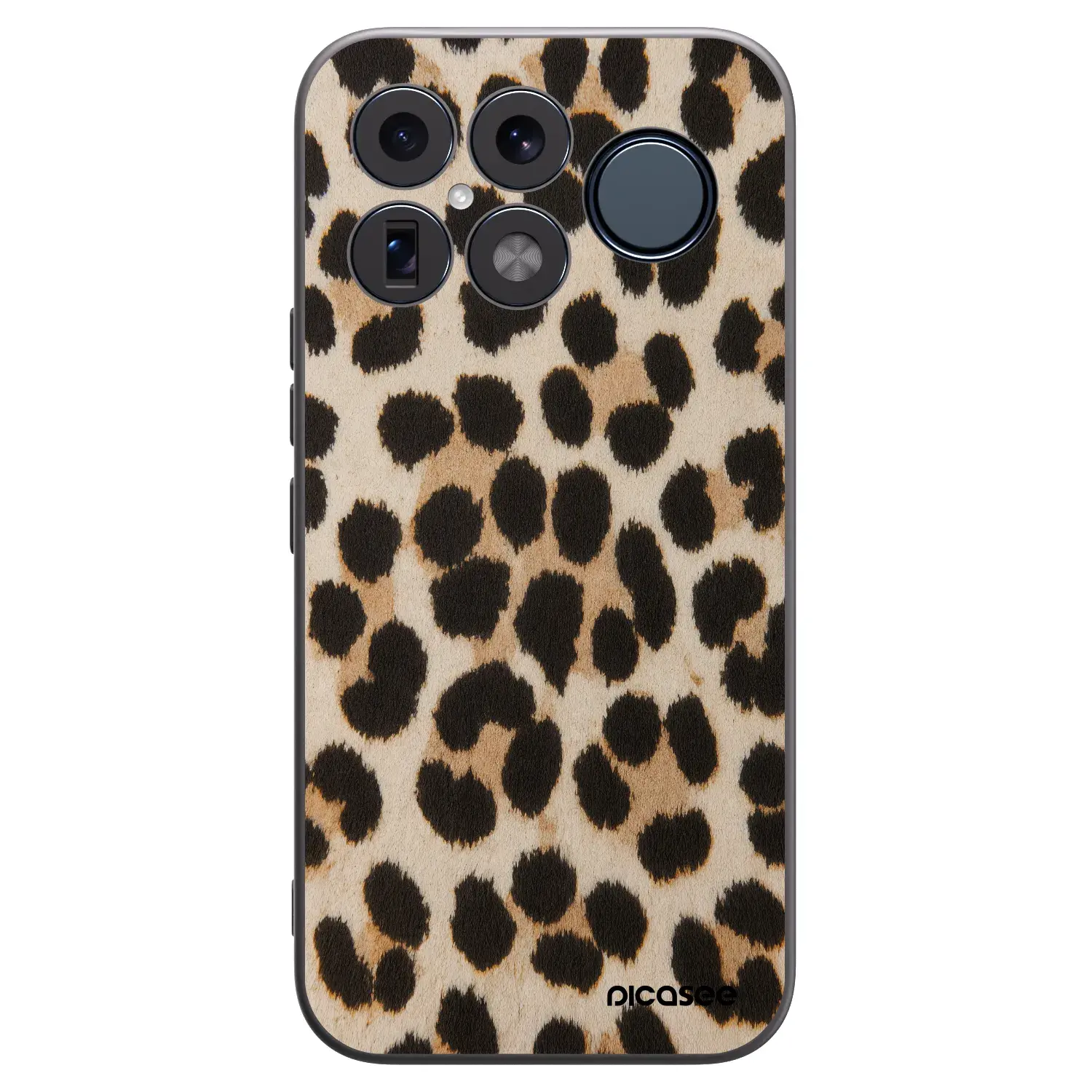 Silikonový černý obal pro Xiaomi Poco F8 Ultra - Brown Tiger