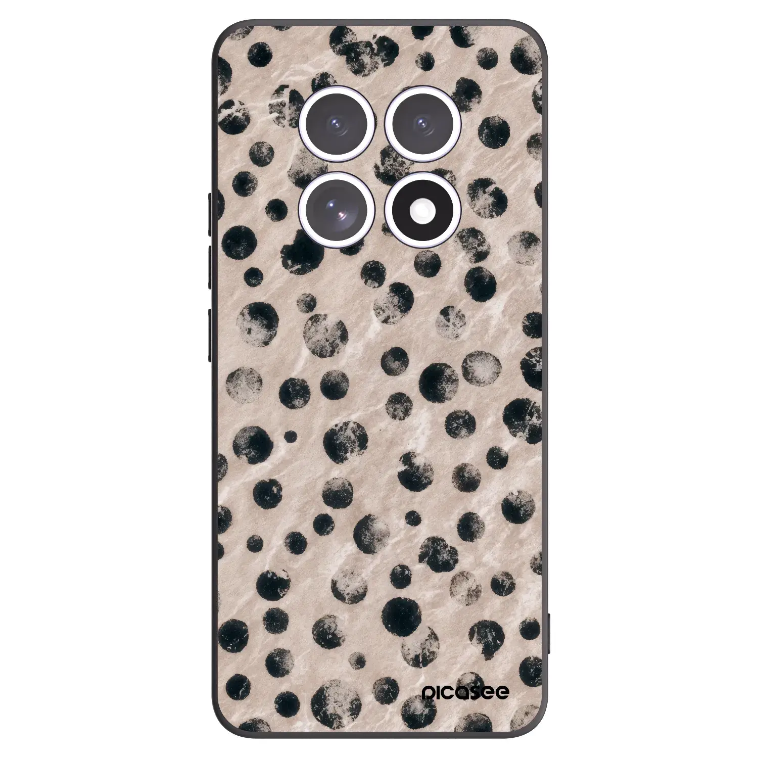 Silikonový černý obal pro Xiaomi Redmi Note 15 4G - Inked