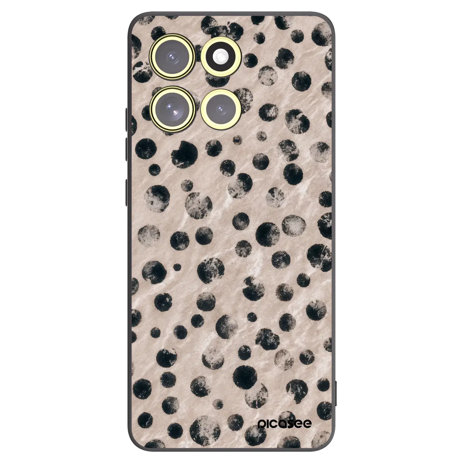 Silikonový černý obal pro Motorola Moto G86 Power 5G - Inked