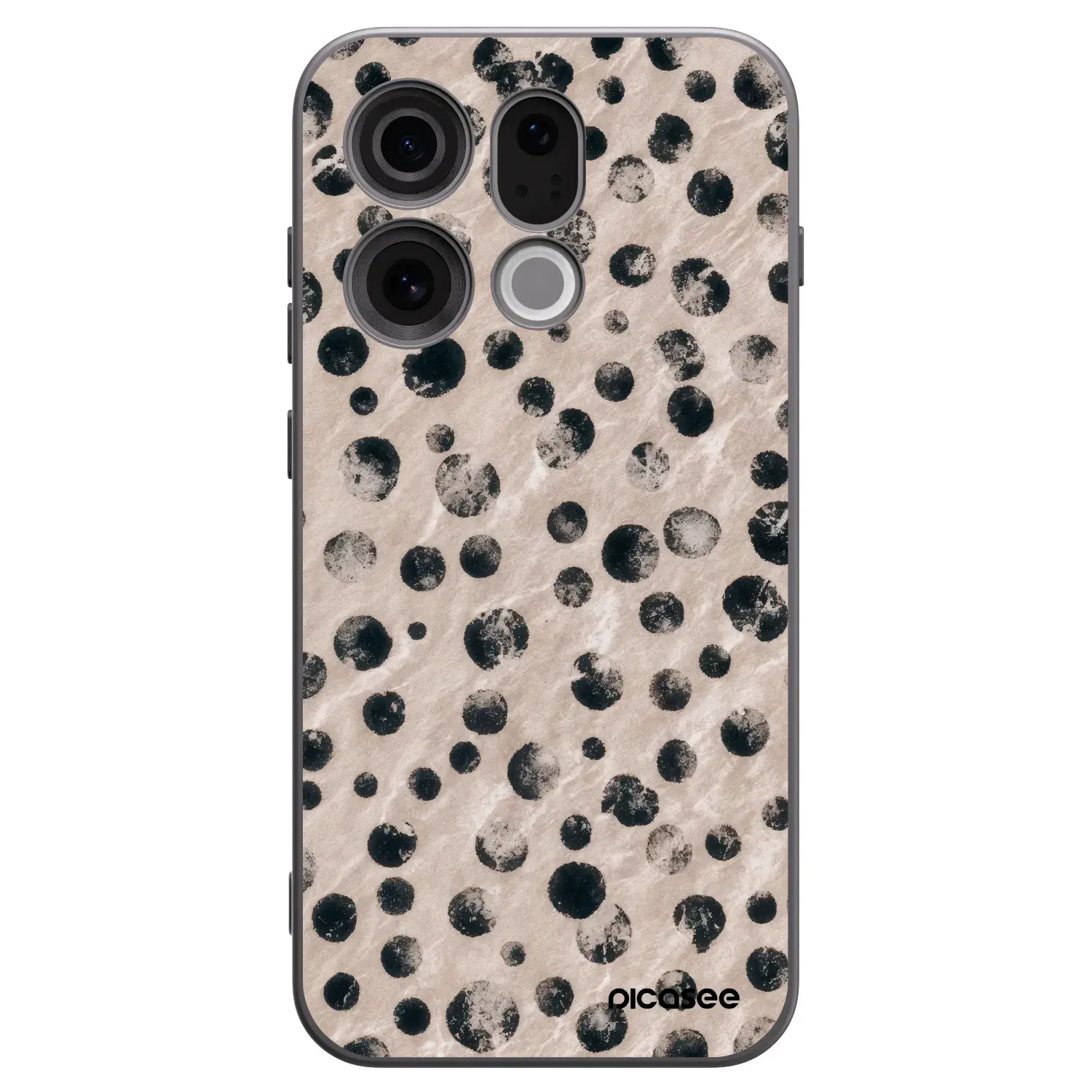 Silikonový černý obal pro OPPO Find X9 - Inked
