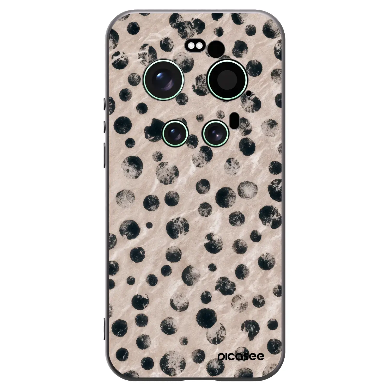 Silikonový černý obal pro Xiaomi 17 Ultra - Inked