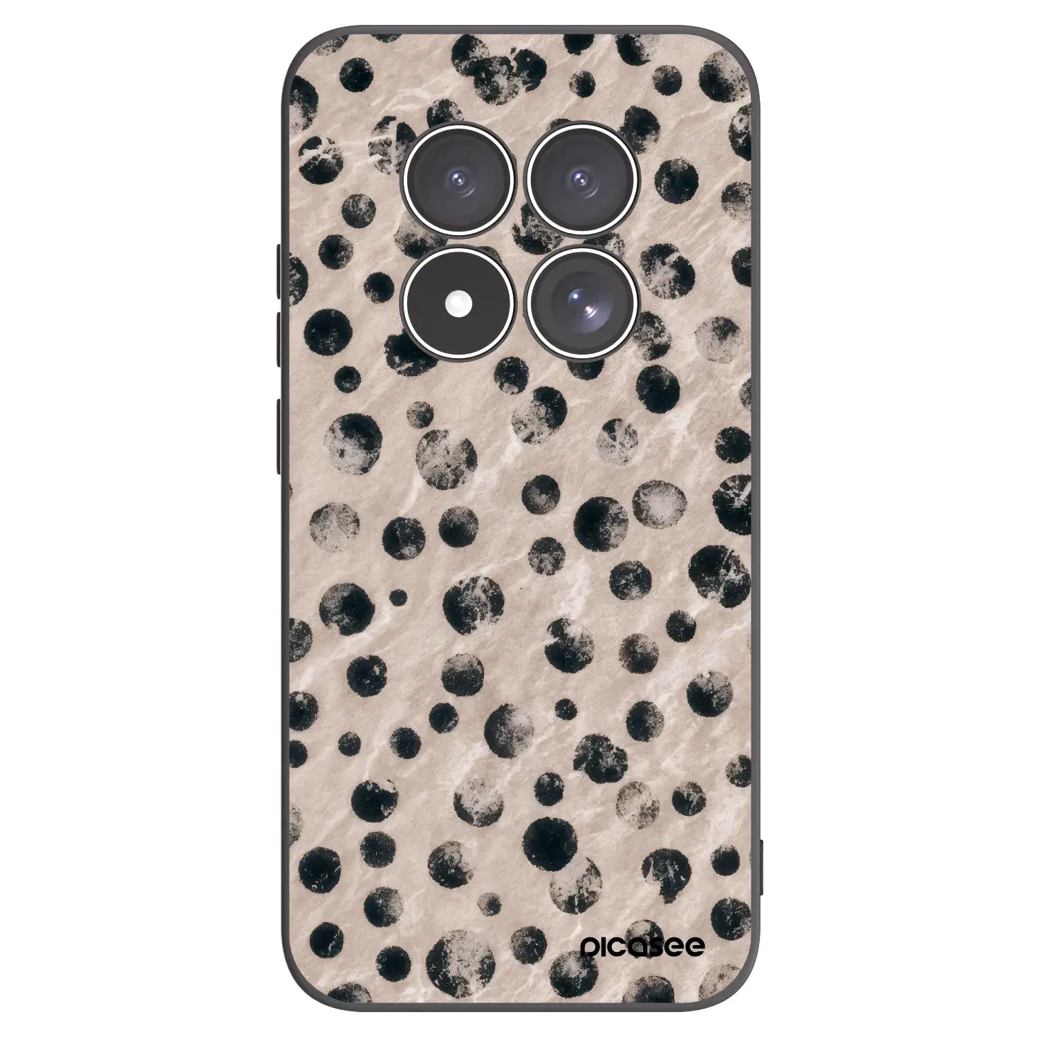 Silikonový černý obal pro Xiaomi Redmi Note 15 Pro 5G - Inked
