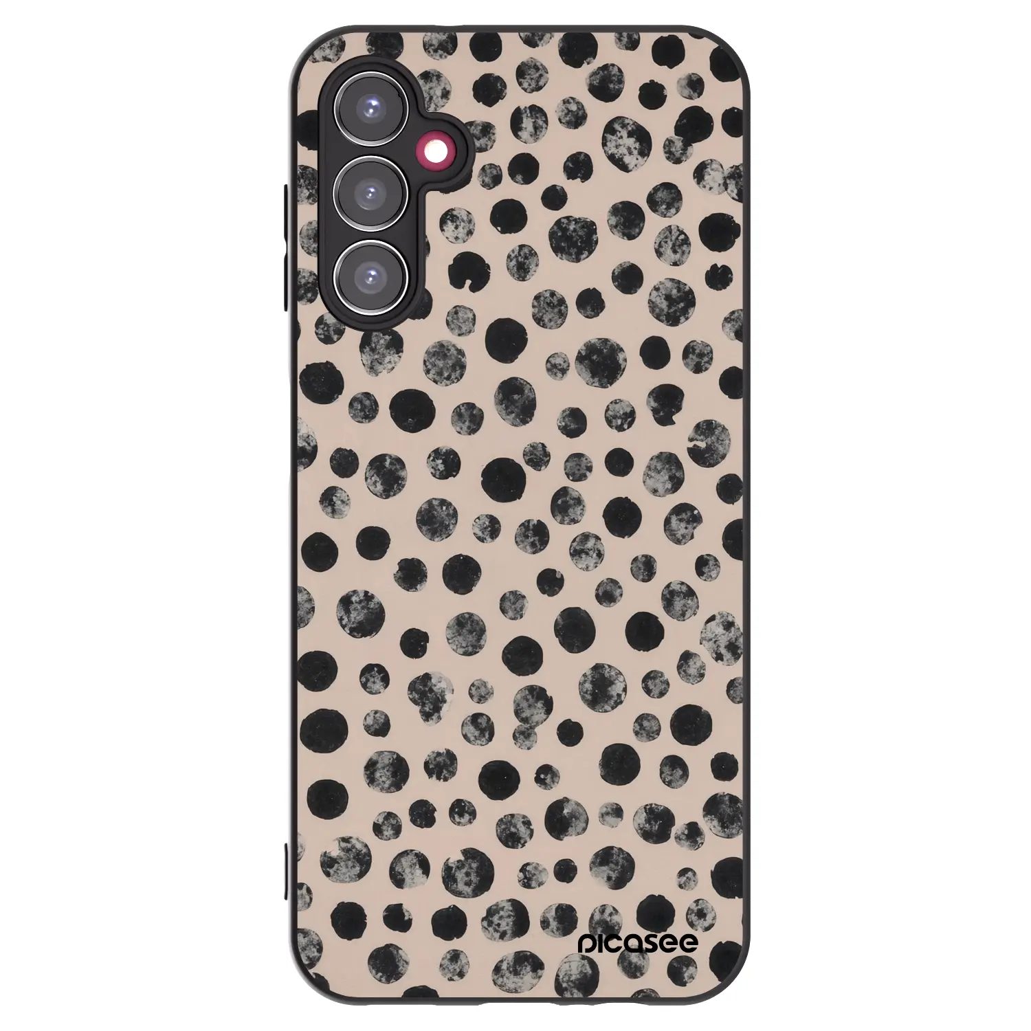 Silikonový černý obal pro Samsung Galaxy A14 5G A146P - Dots