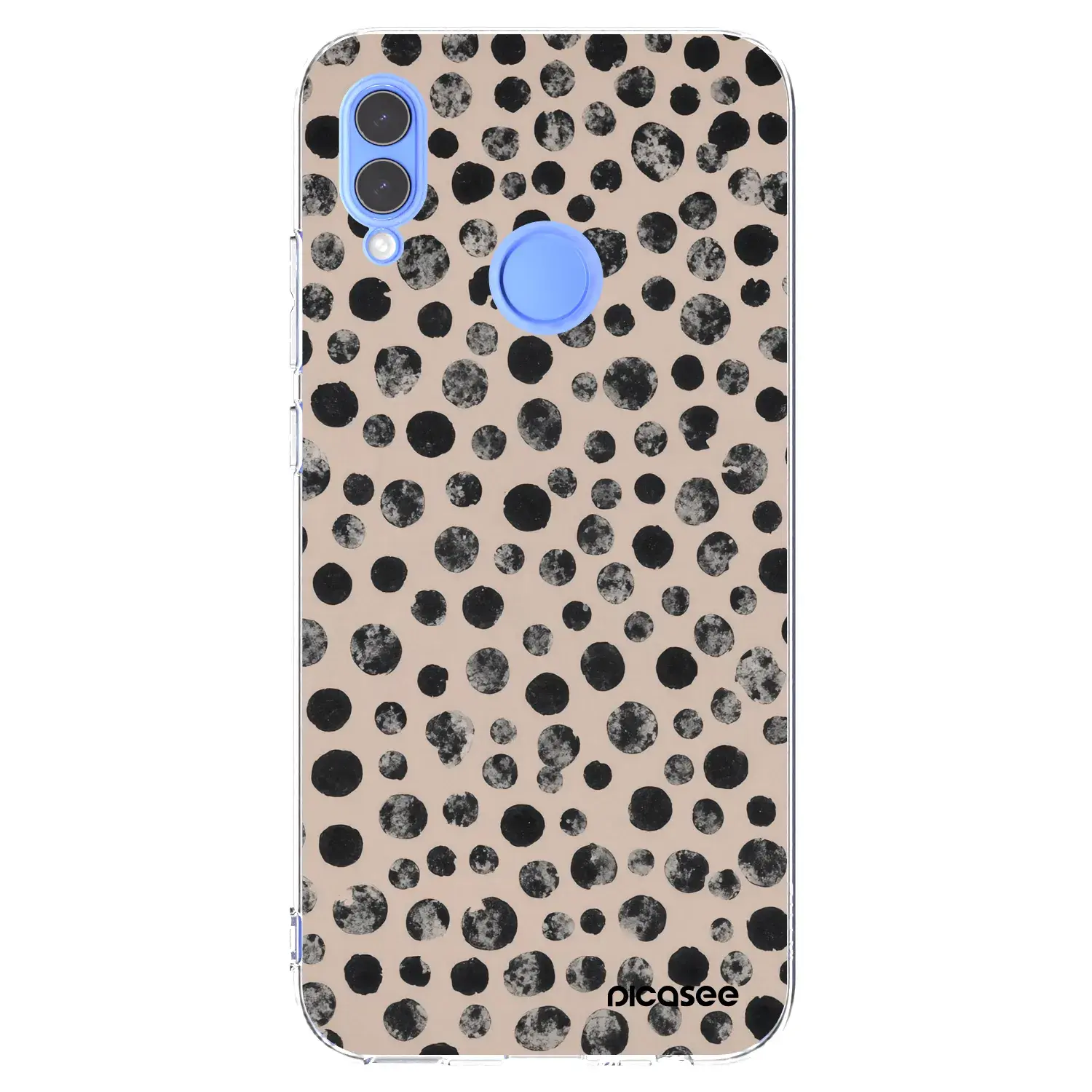 Silikonový průhledný obal pro Honor 10 Lite - Dots