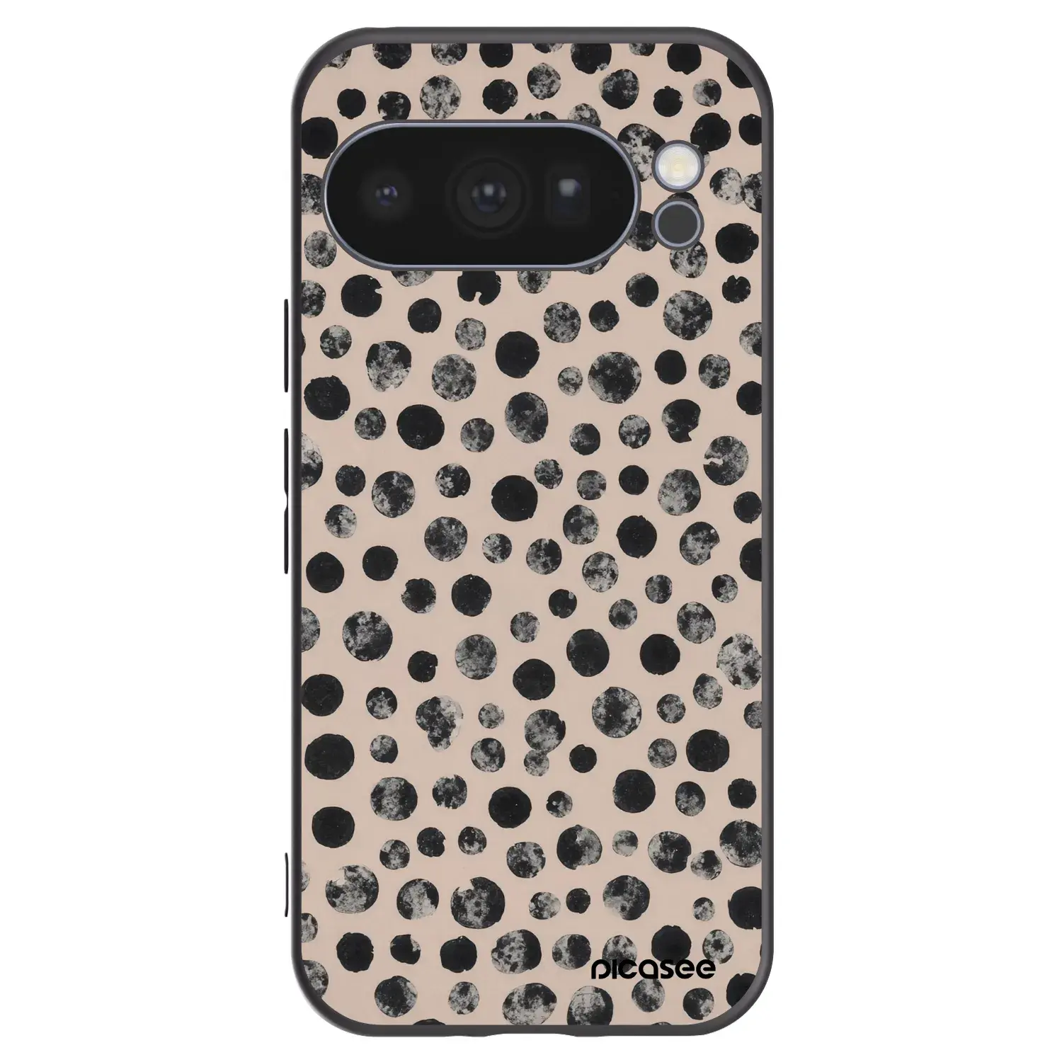 Silikonový černý obal pro Google Pixel 10 Pro - Dots