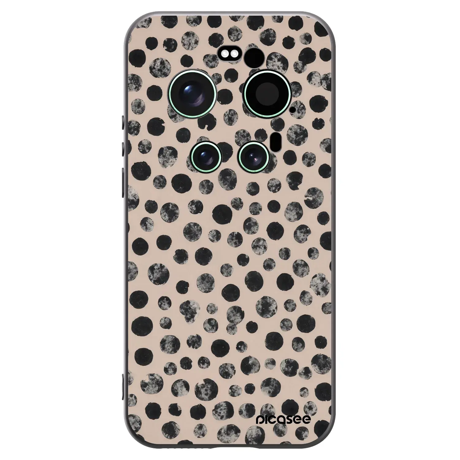Silikonový černý obal pro Xiaomi 17 Ultra - Dots