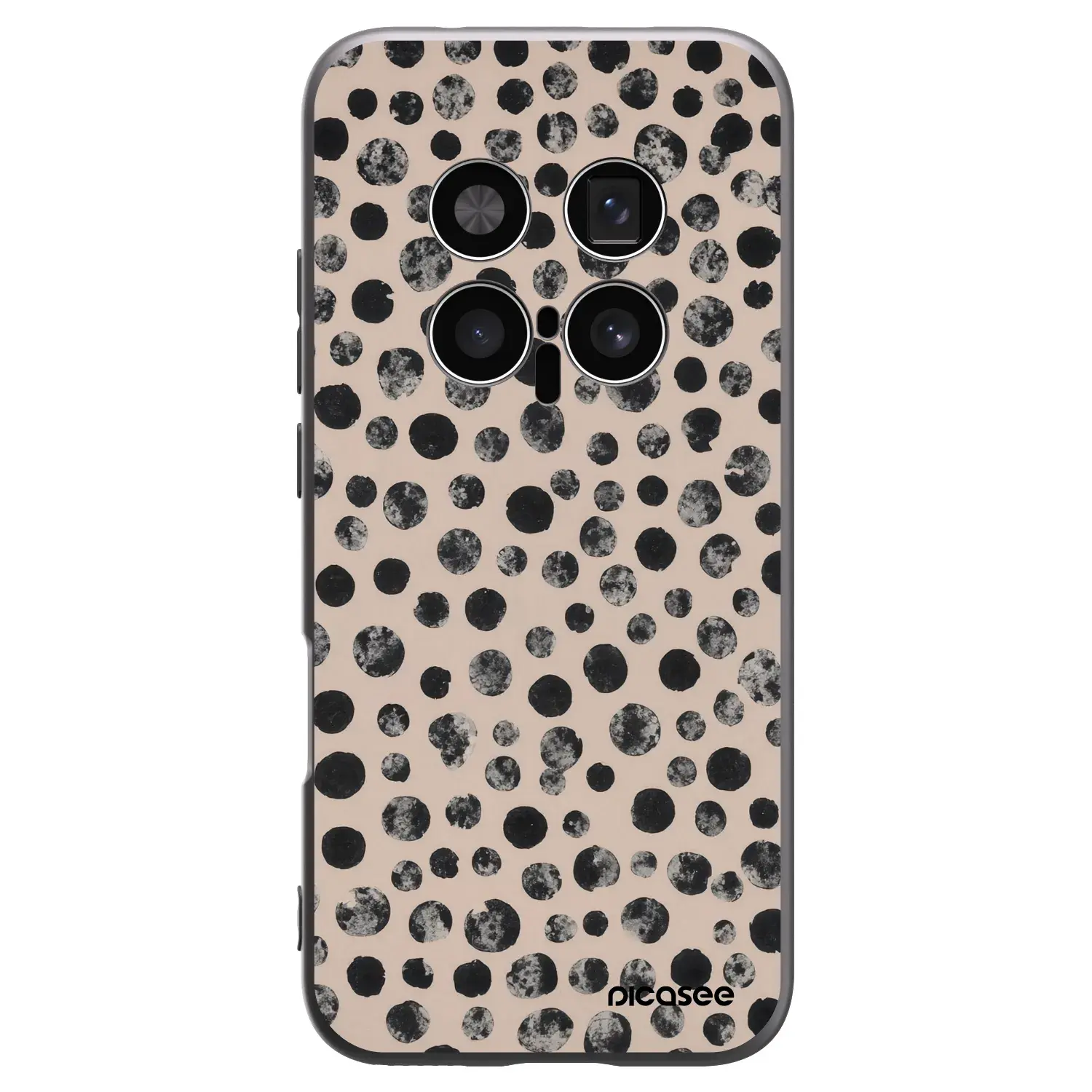 Silikonový černý obal pro Honor Magic8 Pro 5G - Dots