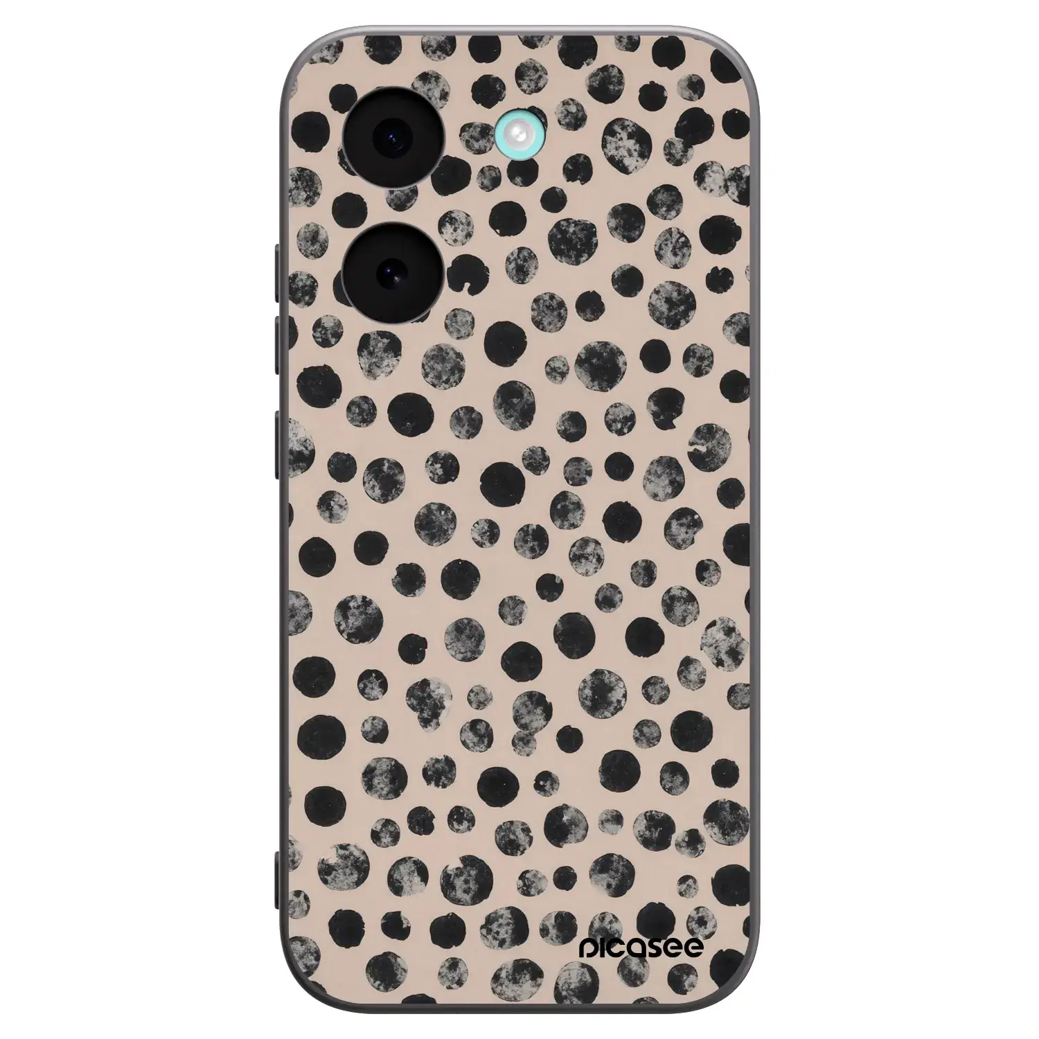 Silikonový černý obal pro Xiaomi Poco X8 Pro - Dots