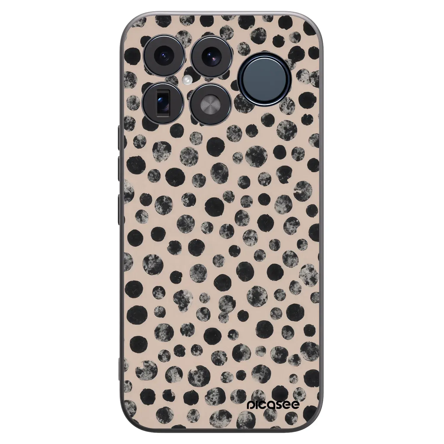 Silikonový černý obal pro Xiaomi Poco F8 Ultra - Dots