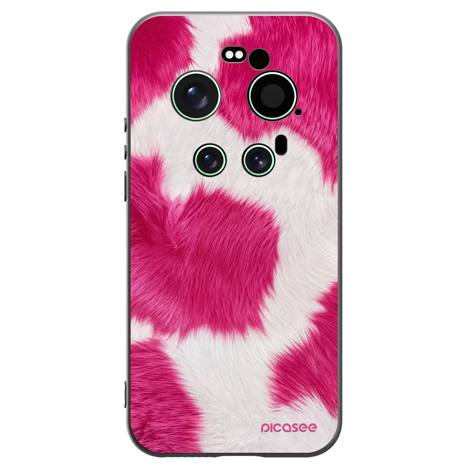 Silikonový černý obal pro Xiaomi 17 Ultra - Pink Moo