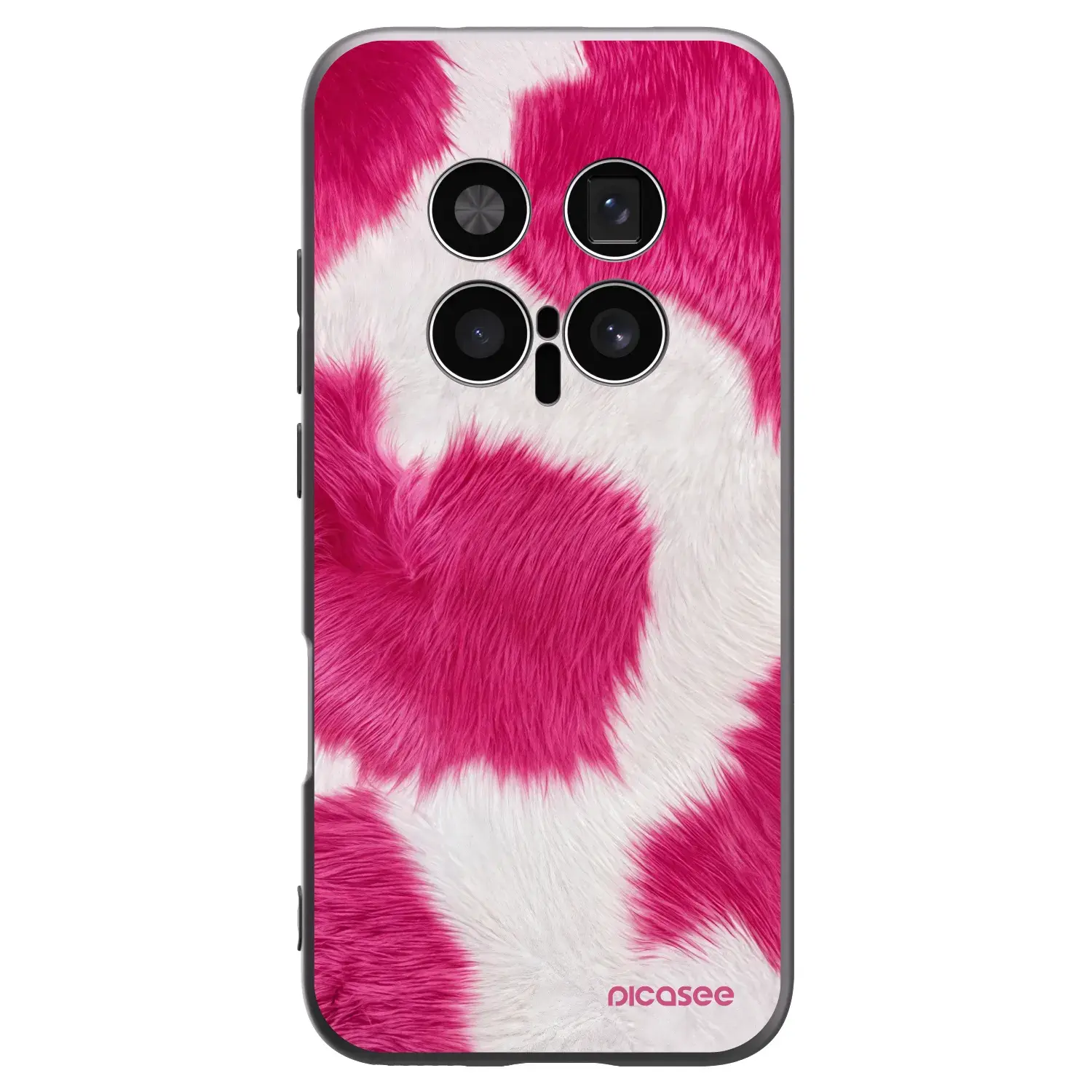 Silikonový černý obal pro Honor Magic8 Pro 5G - Pink Moo
