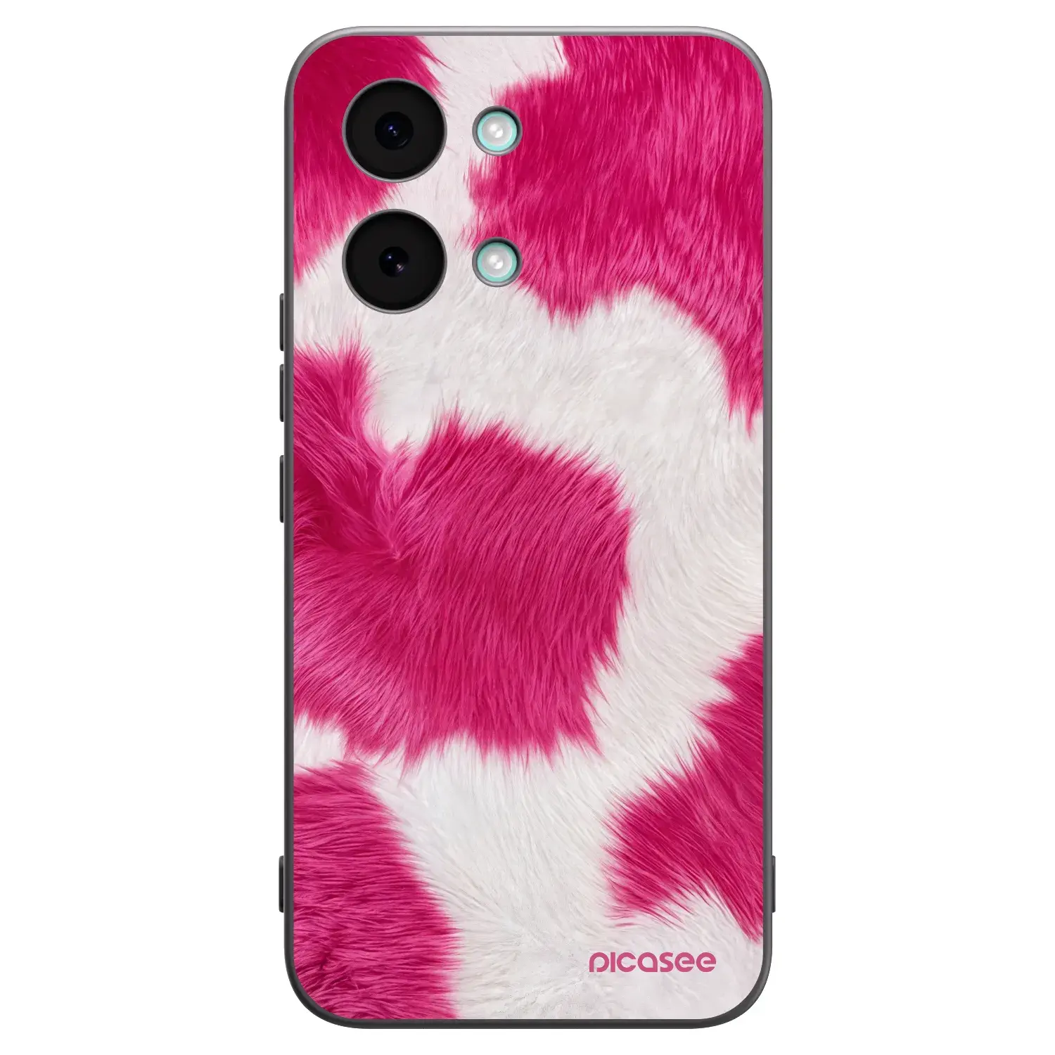 Silikonový černý obal pro Xiaomi Poco X8 Pro Max - Pink Moo