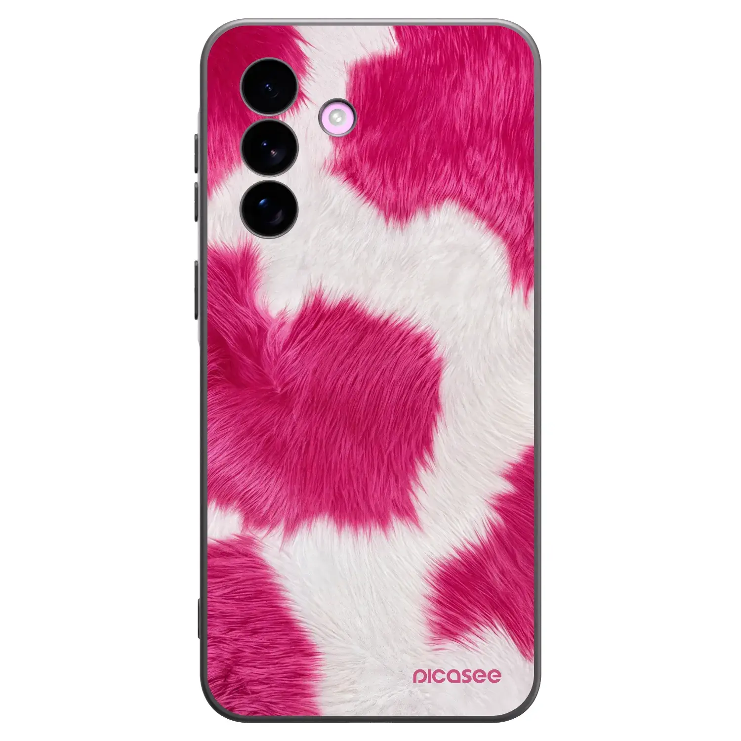 Silikonový černý obal pro Samsung Galaxy A57 5G - Pink Moo