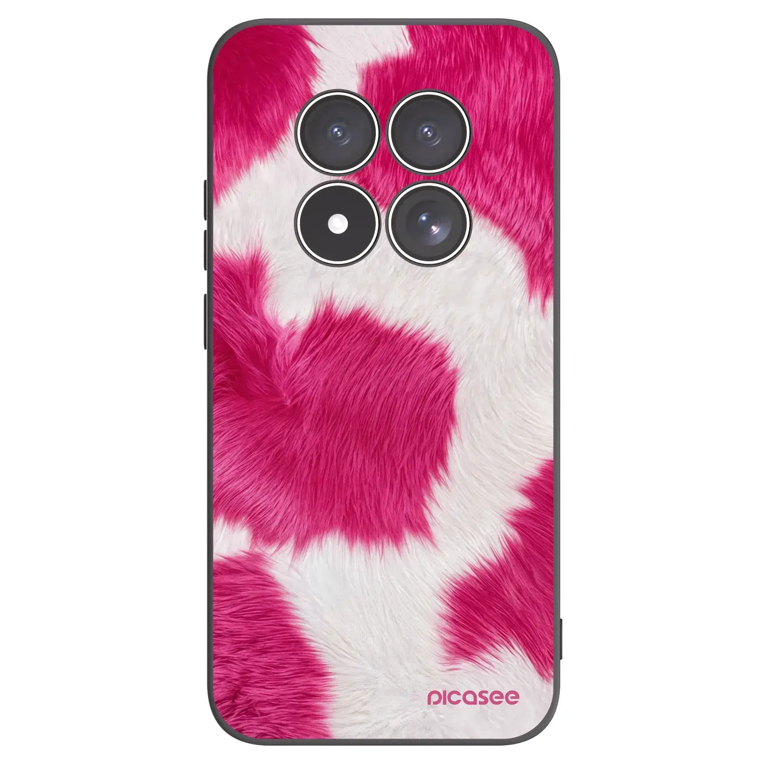 Silikonový černý obal pro Xiaomi Redmi Note 15 Pro 5G - Pink Moo