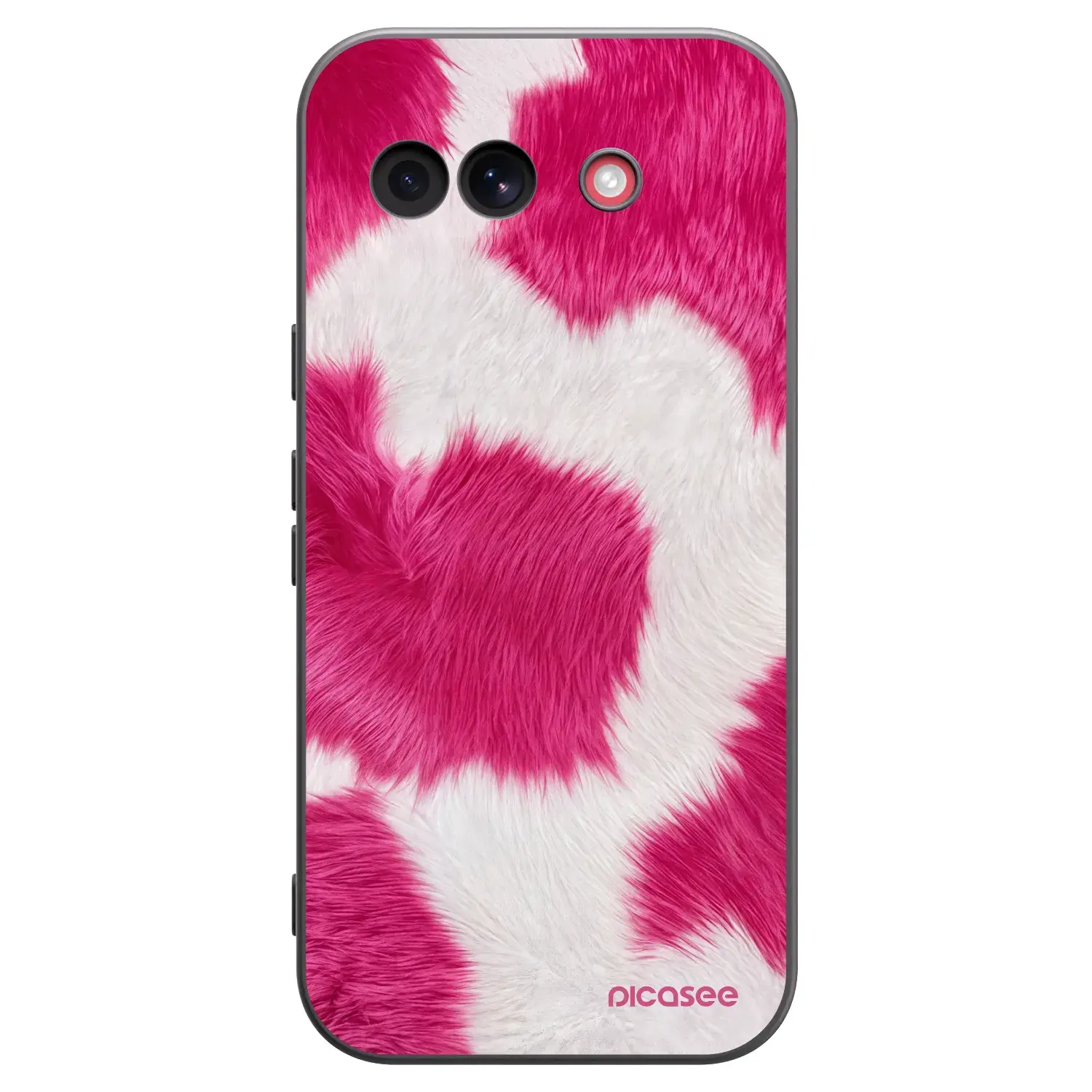 Silikonový černý obal pro Google Pixel 10a - Pink Moo