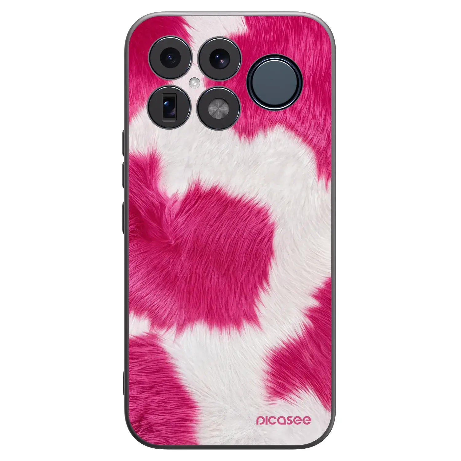 Silikonový černý obal pro Xiaomi Poco F8 Ultra - Pink Moo