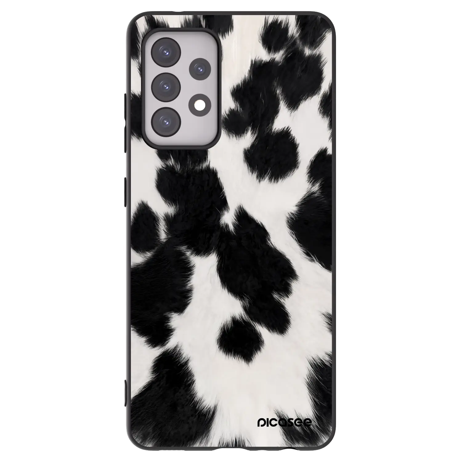 Silikonový černý obal pro Samsung Galaxy A52s 5G A528B - Black Moo